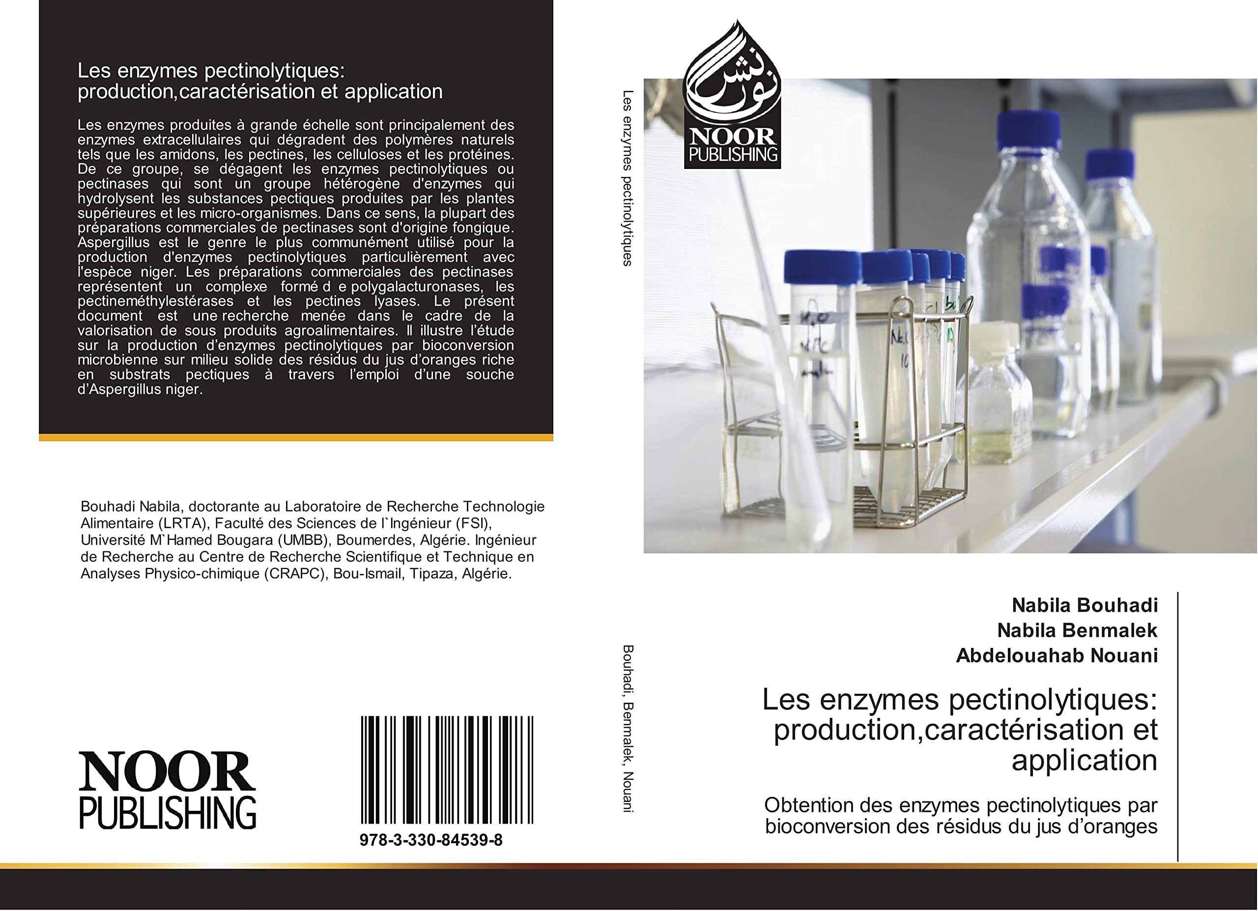 Les enzymes pectinolytiques: production,caractérisation et application: Obtention des enzymes pectinolytiques par bioconversion des résidus du jus d’oranges book