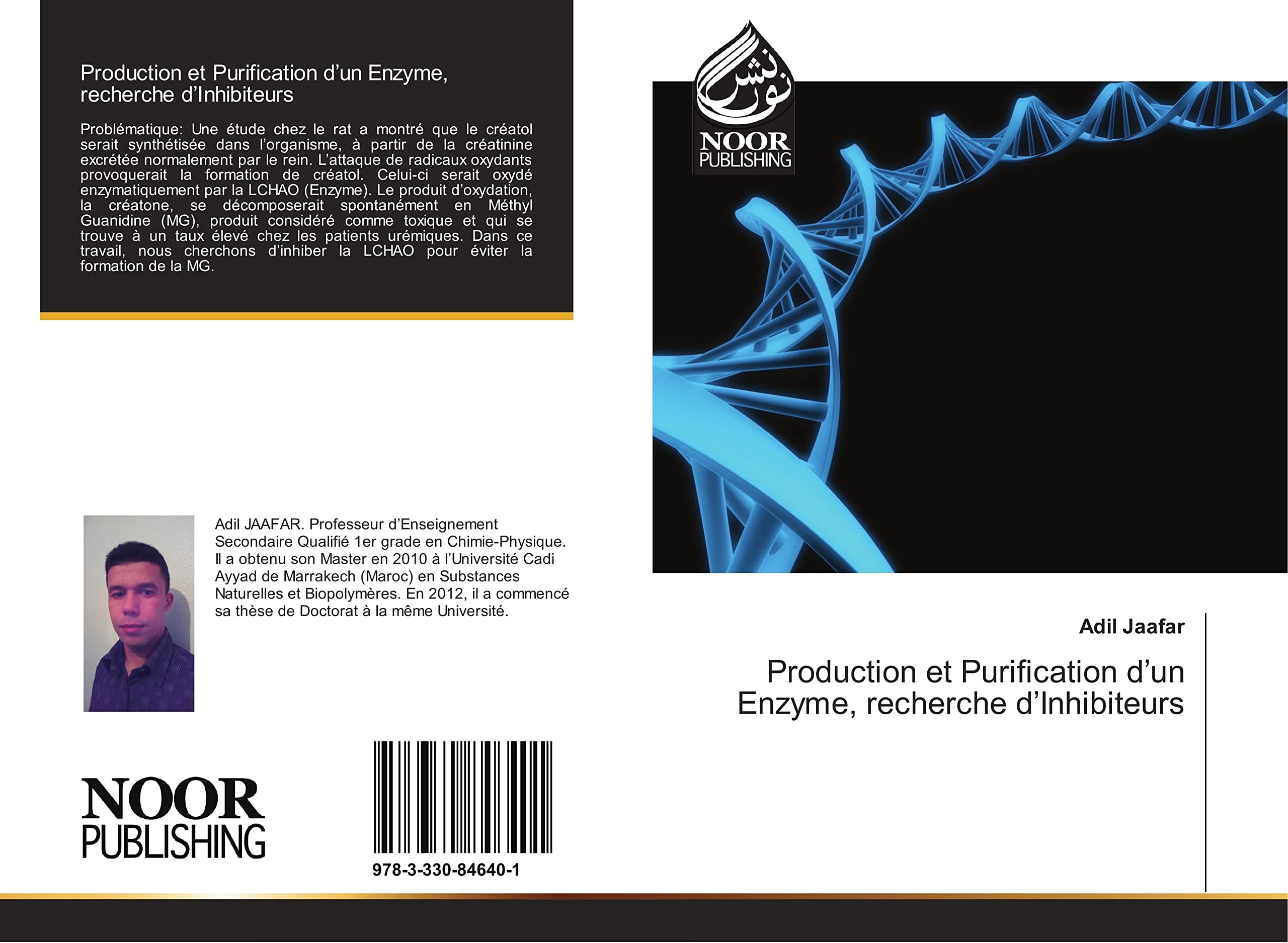 Production et Purification d’un Enzyme, recherche d’Inhibiteurs book