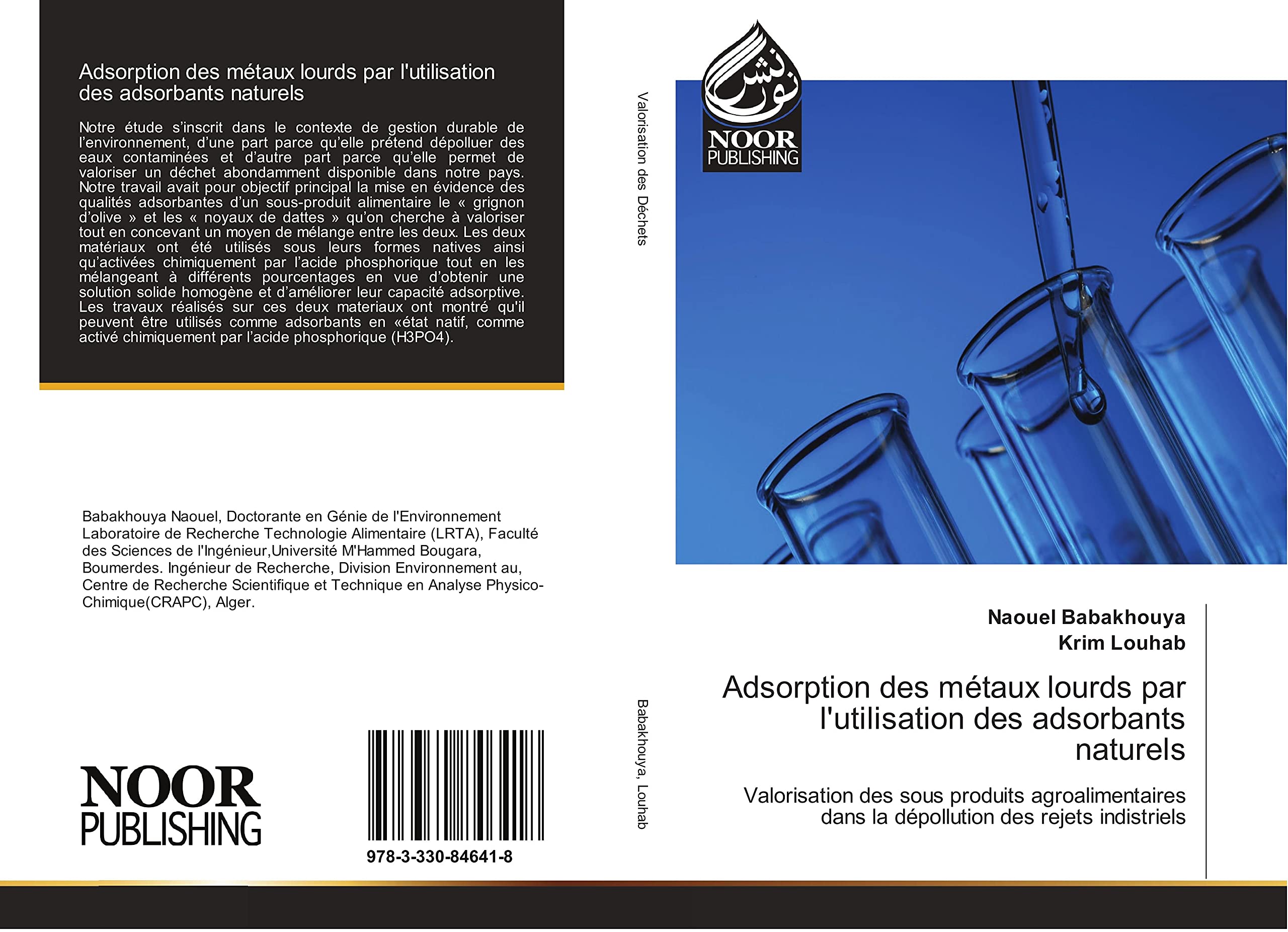 Adsorption des métaux lourds par l'utilisation des adsorbants naturels book
