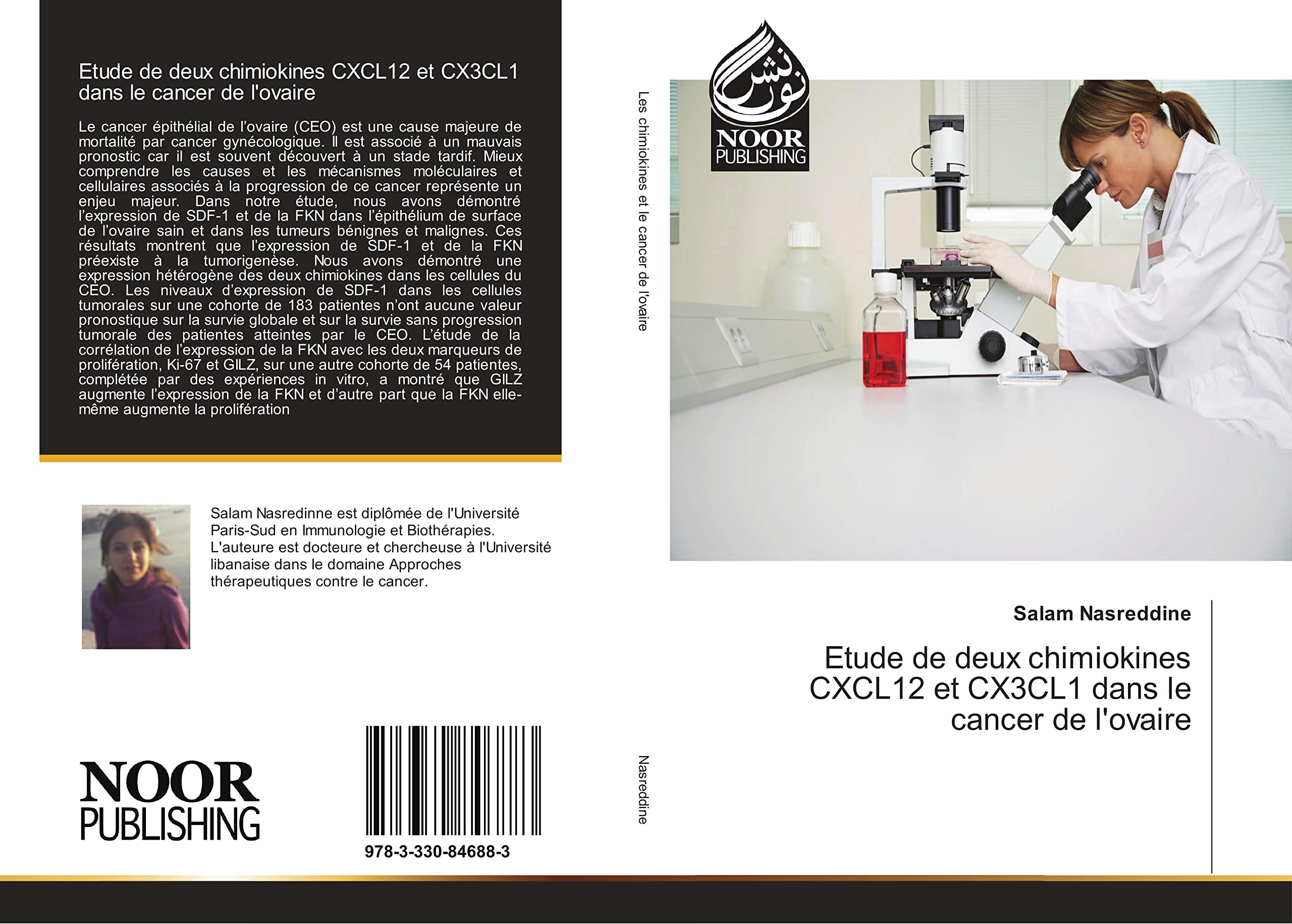 Etude de deux chimiokines CXCL12 et CX3CL1 dans le cancer de l'ovaire book