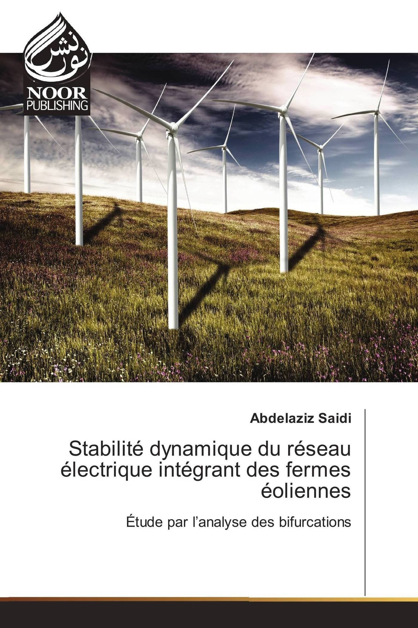 Stabilité dynamique du réseau électrique intégrant des fermes éoliennes book