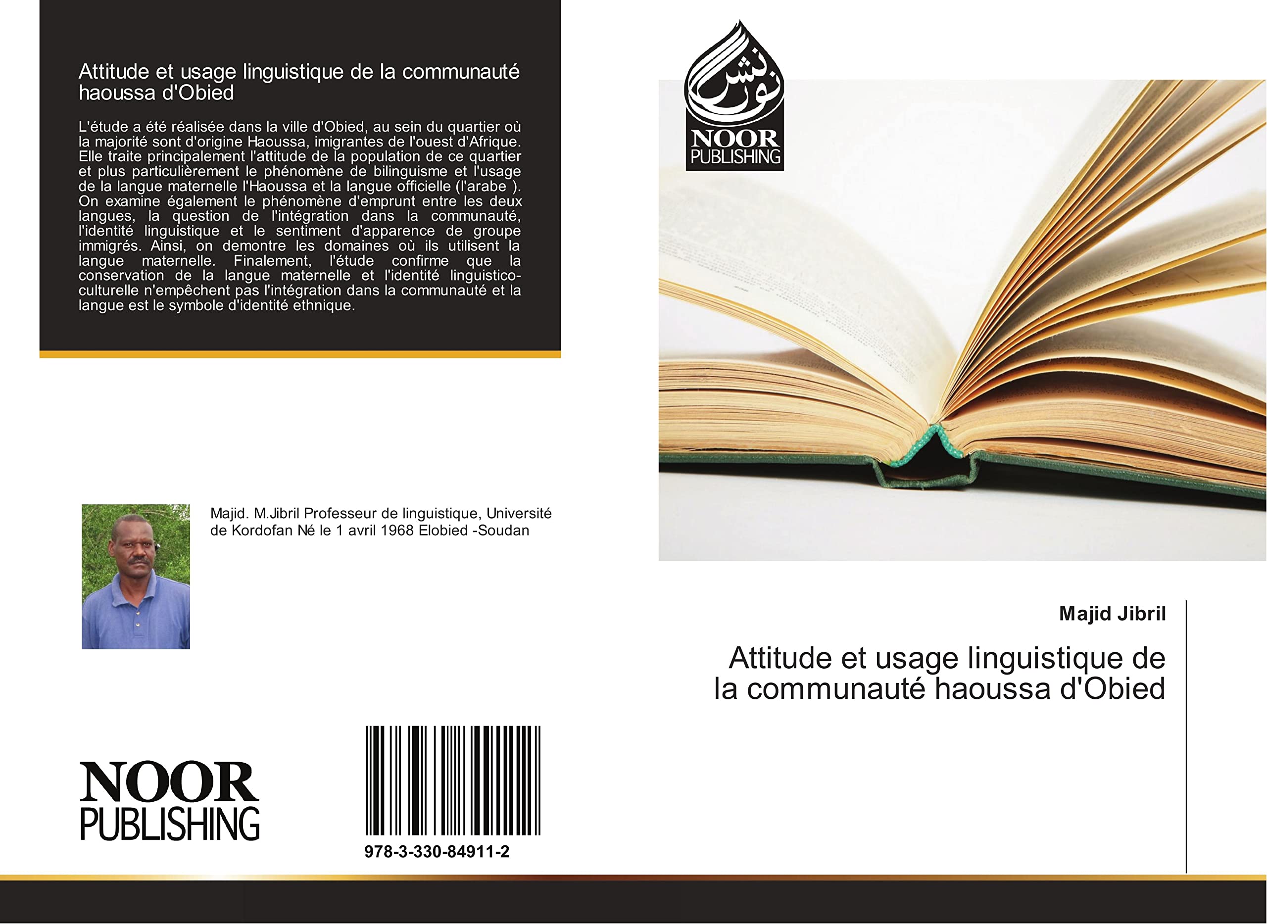 Attitude et usage linguistique de la communaute haoussa d'Obied book