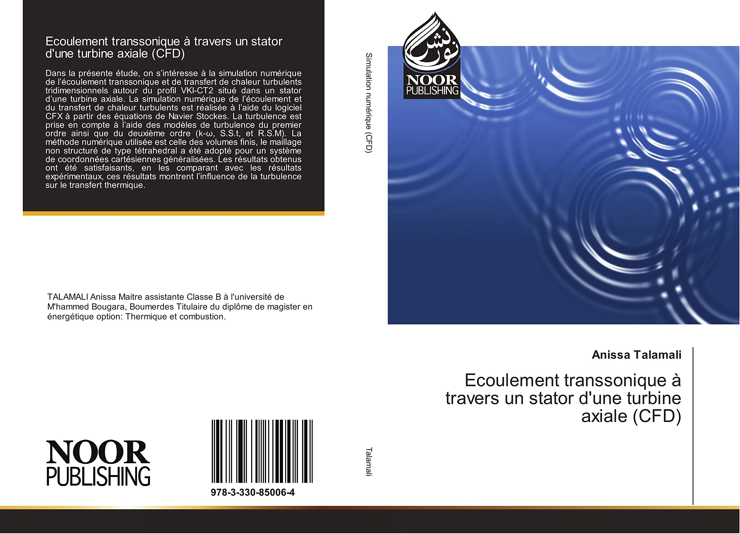 Ecoulement transsonique à travers un stator d'une turbine axiale (CFD) book