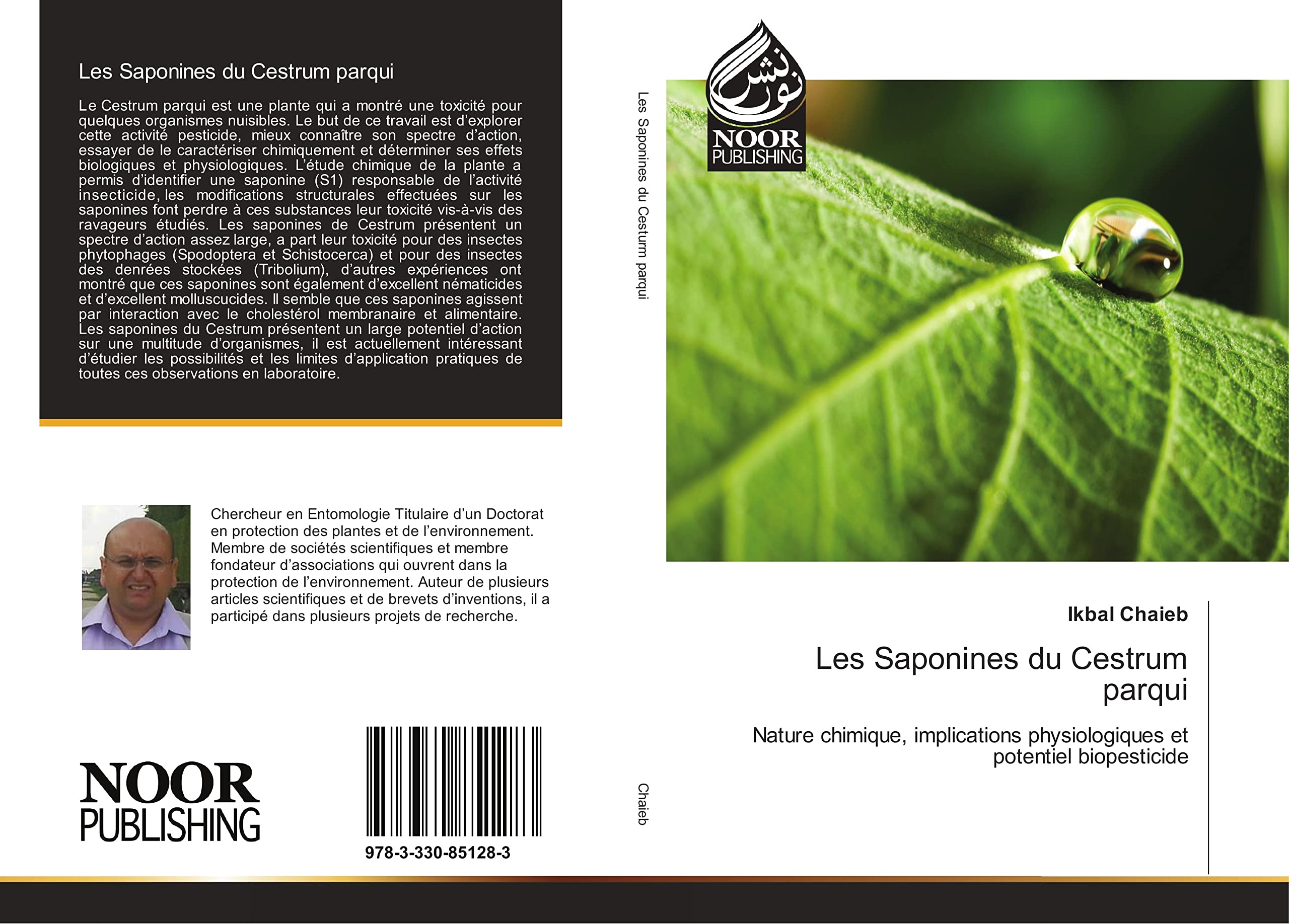 Les Saponines du Cestrum parqui: Nature chimique, implications physiologiques et potentiel biopesticide book