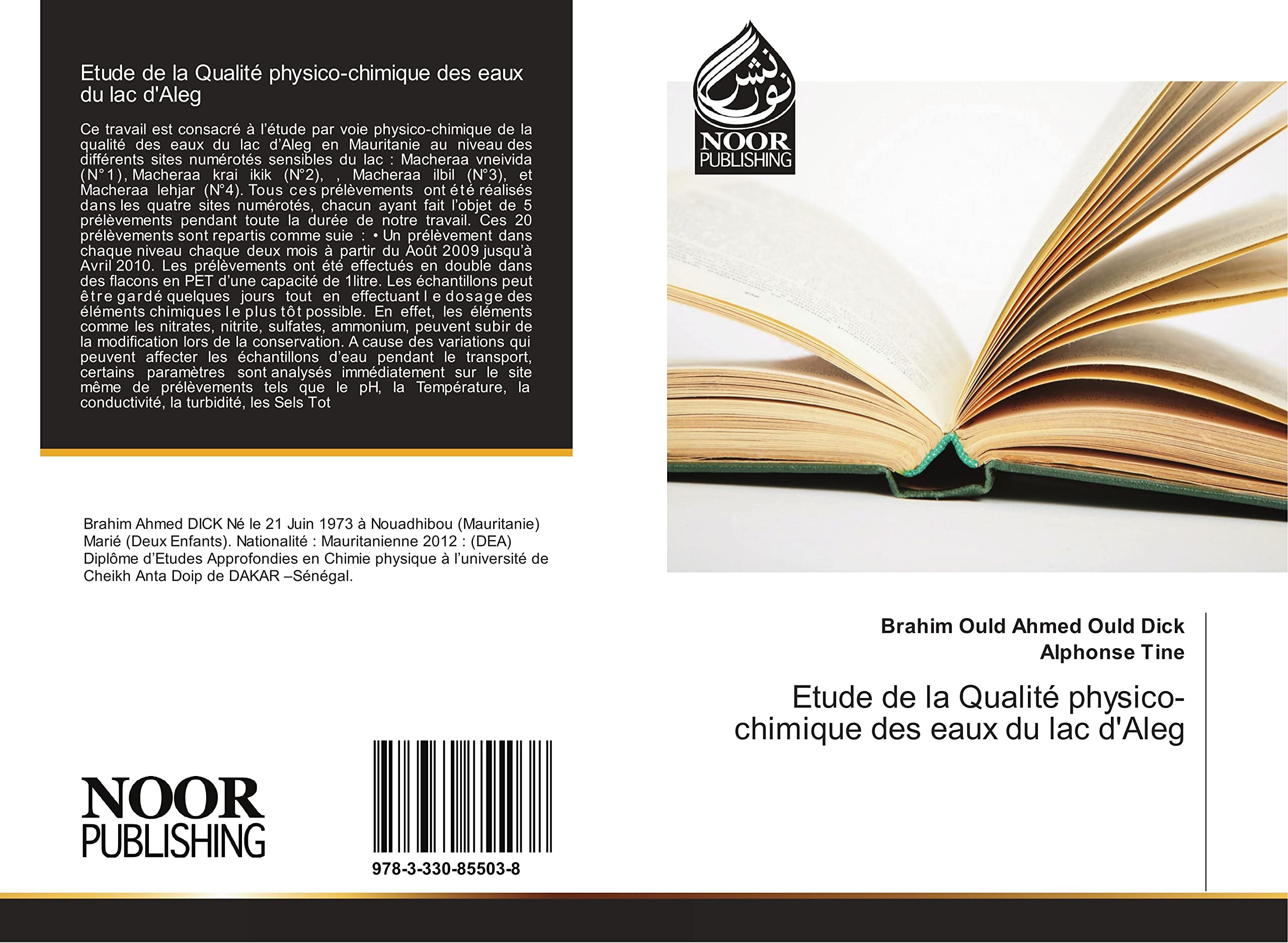 Etude de la Qualité physico-chimique des eaux du lac d'Aleg book