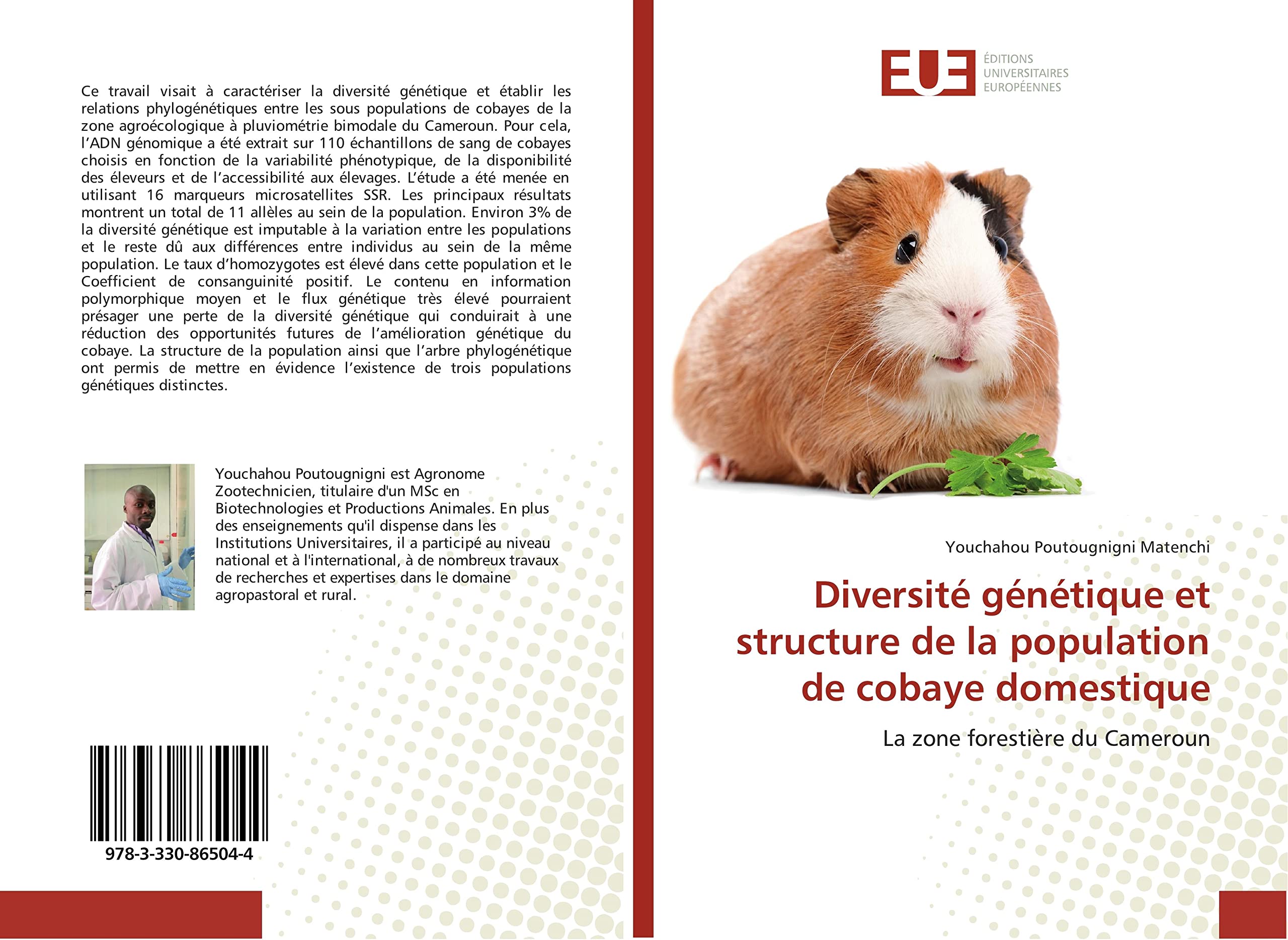 Diversité génétique et structure de la population de cobaye domestique: La zone forestière du Cameroun book