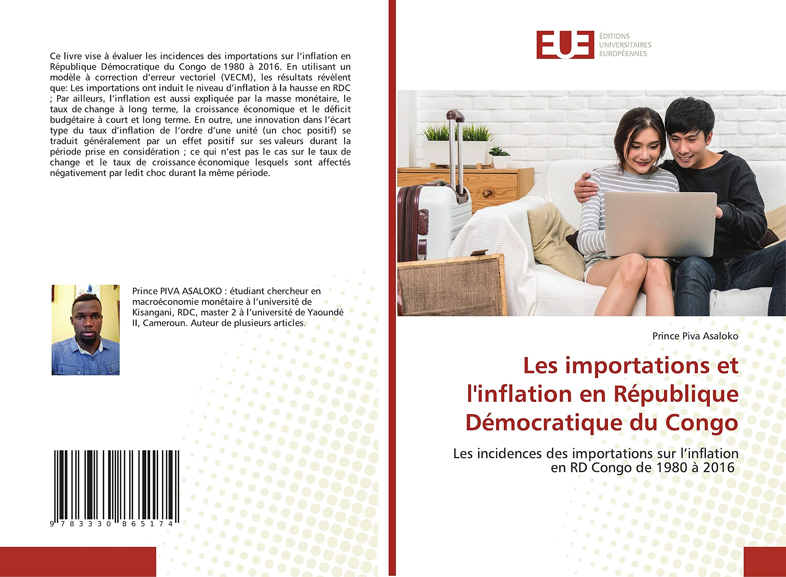 Les importations et l'inflation en République Démocratique du Congo: Les incidences des importations sur l’inflation en RD Congo de 1980 à 2016 book