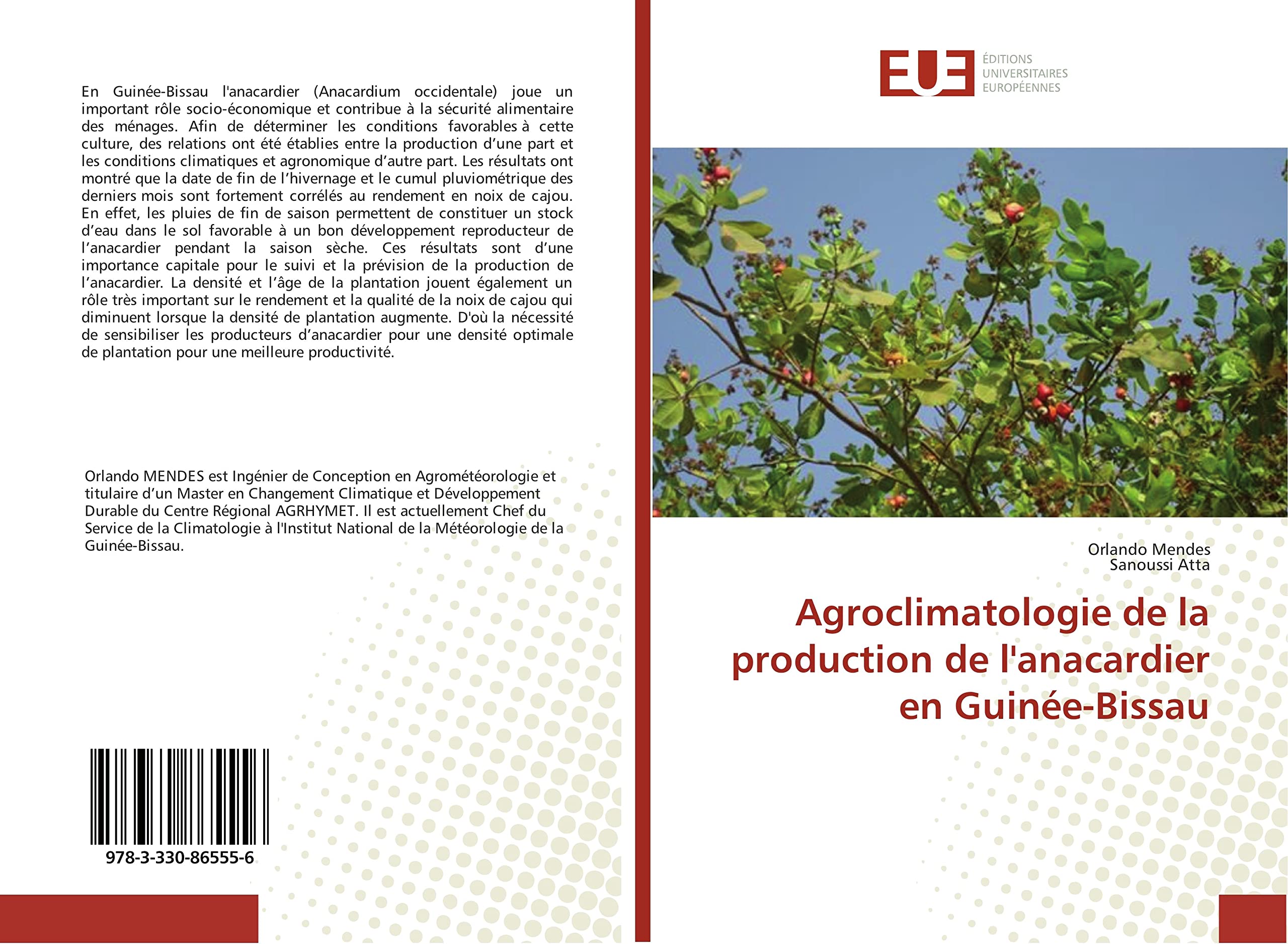 Agroclimatologie de la production de l'anacardier en Guinée-Bissau book