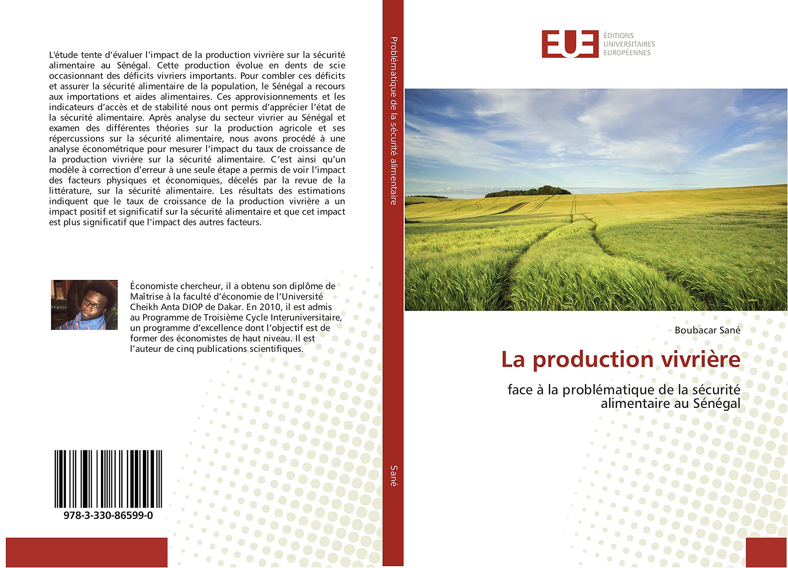 La production vivrière: face à la problématique de la sécurité alimentaire au Sénégal book