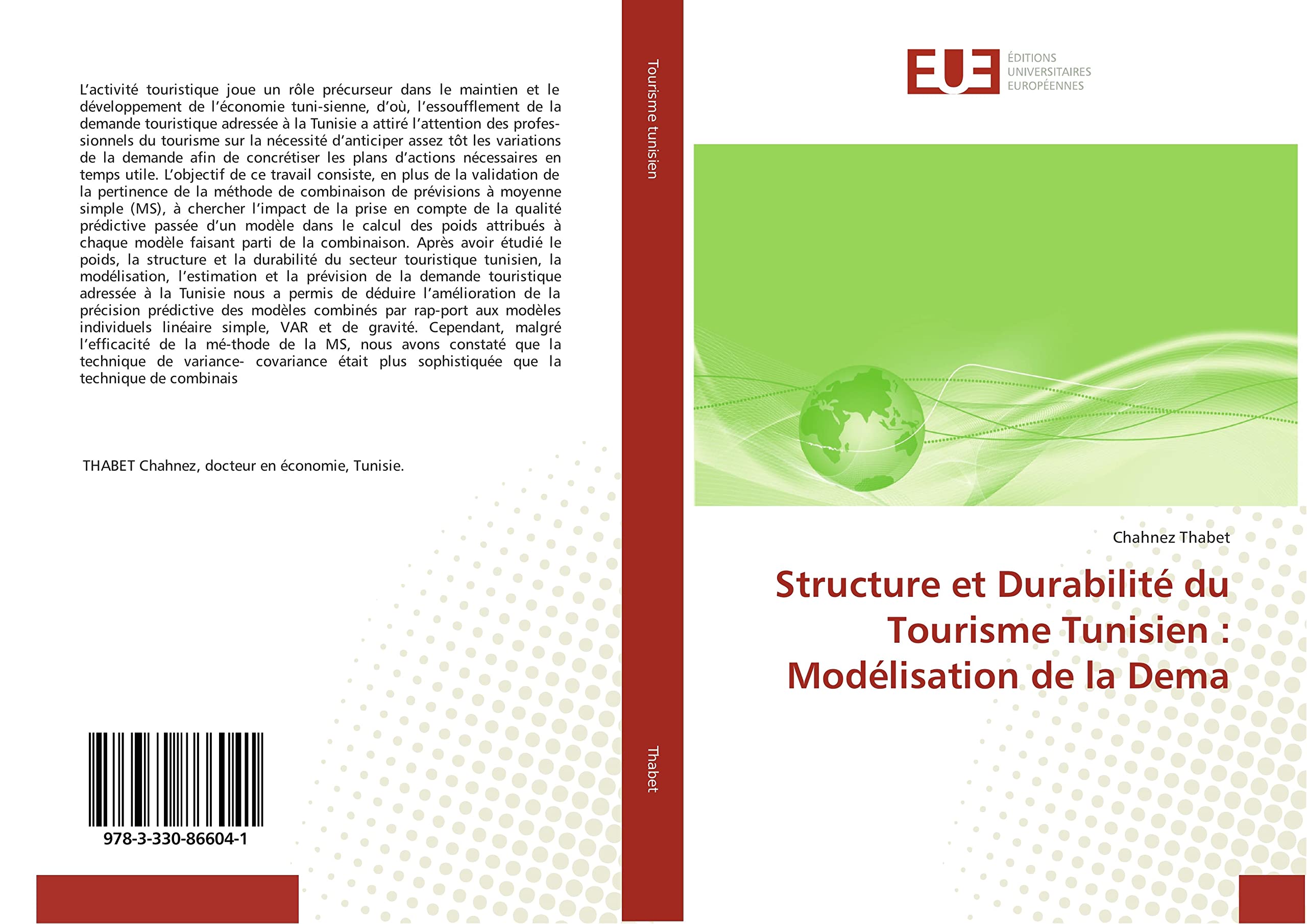 Structure et Durabilité du Tourisme Tunisien : Modélisation de la Dema book