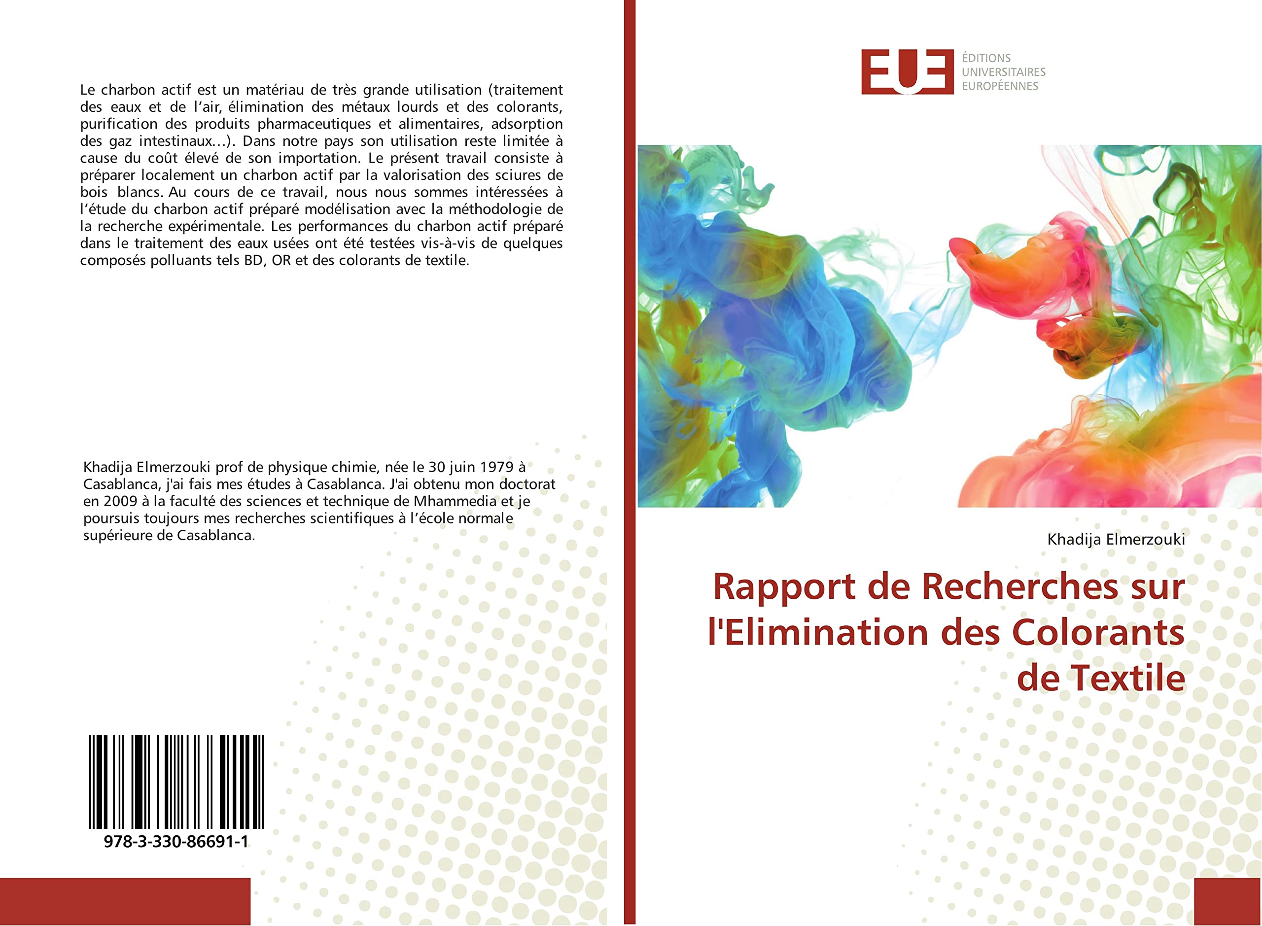 Rapport de Recherches sur l'Elimination des Colorants de Textile book