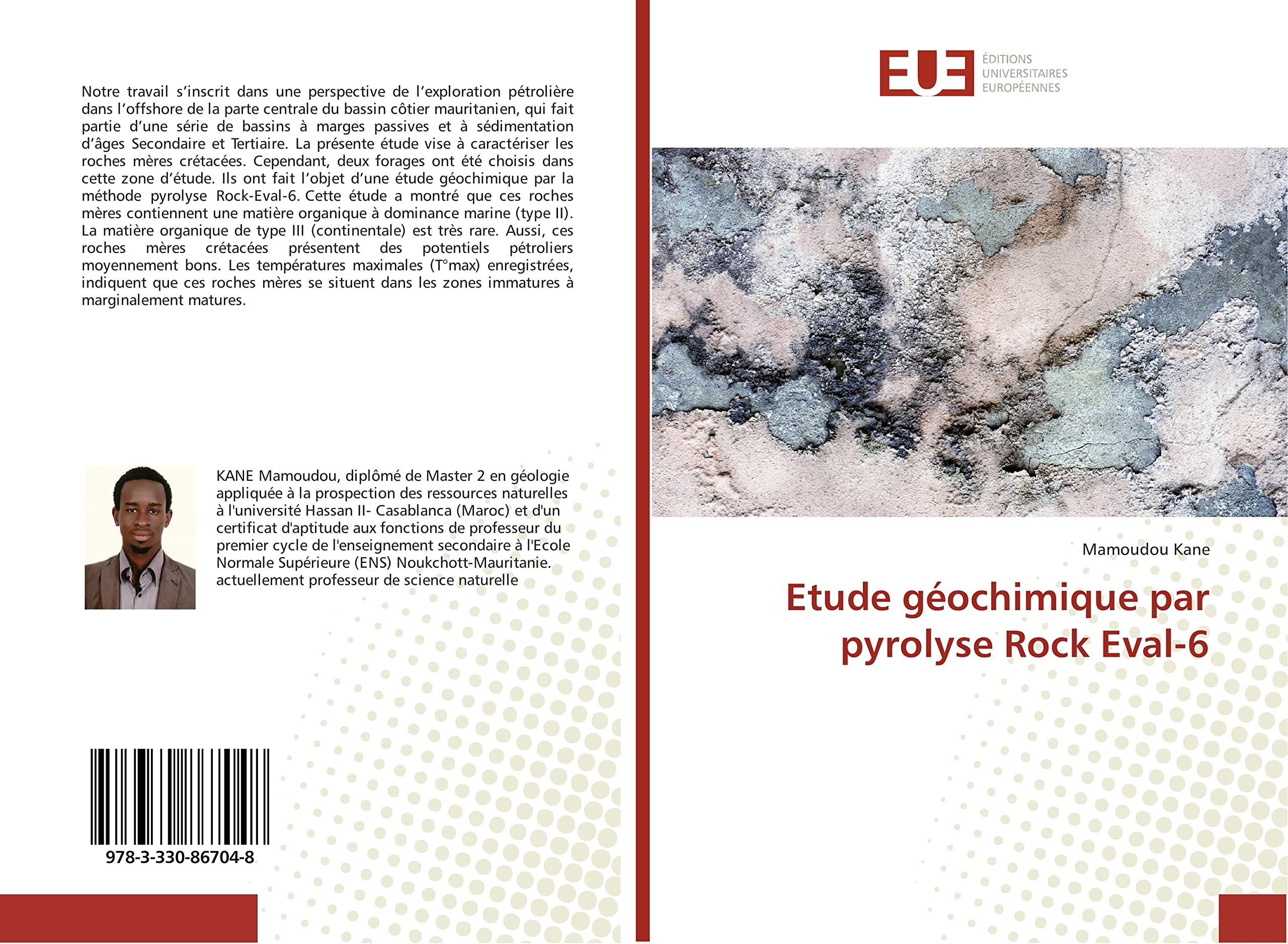 Etude géochimique par pyrolyse Rock Eval-6 book