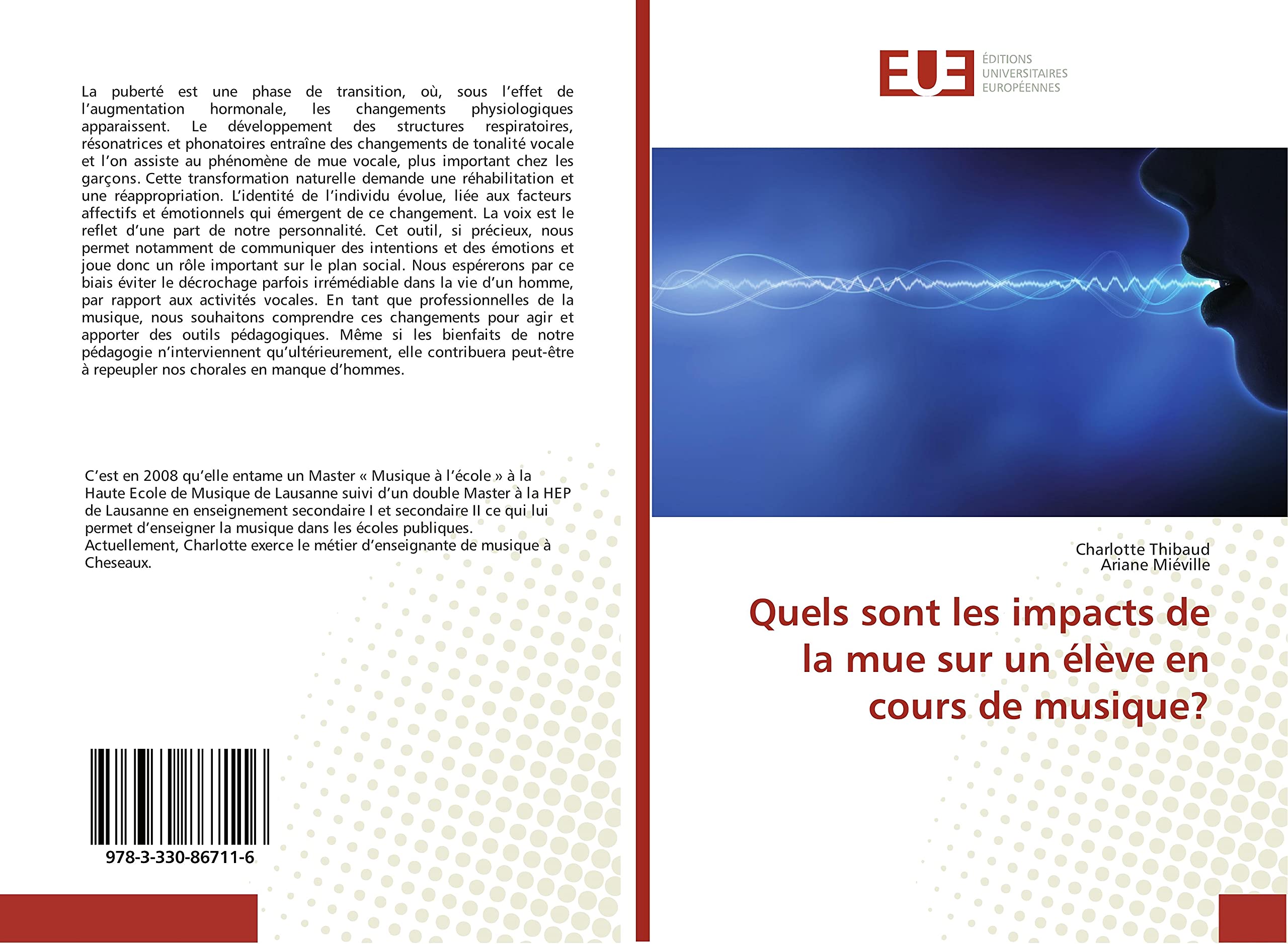 Quels sont les impacts de la mue sur un élève en cours de musique? book