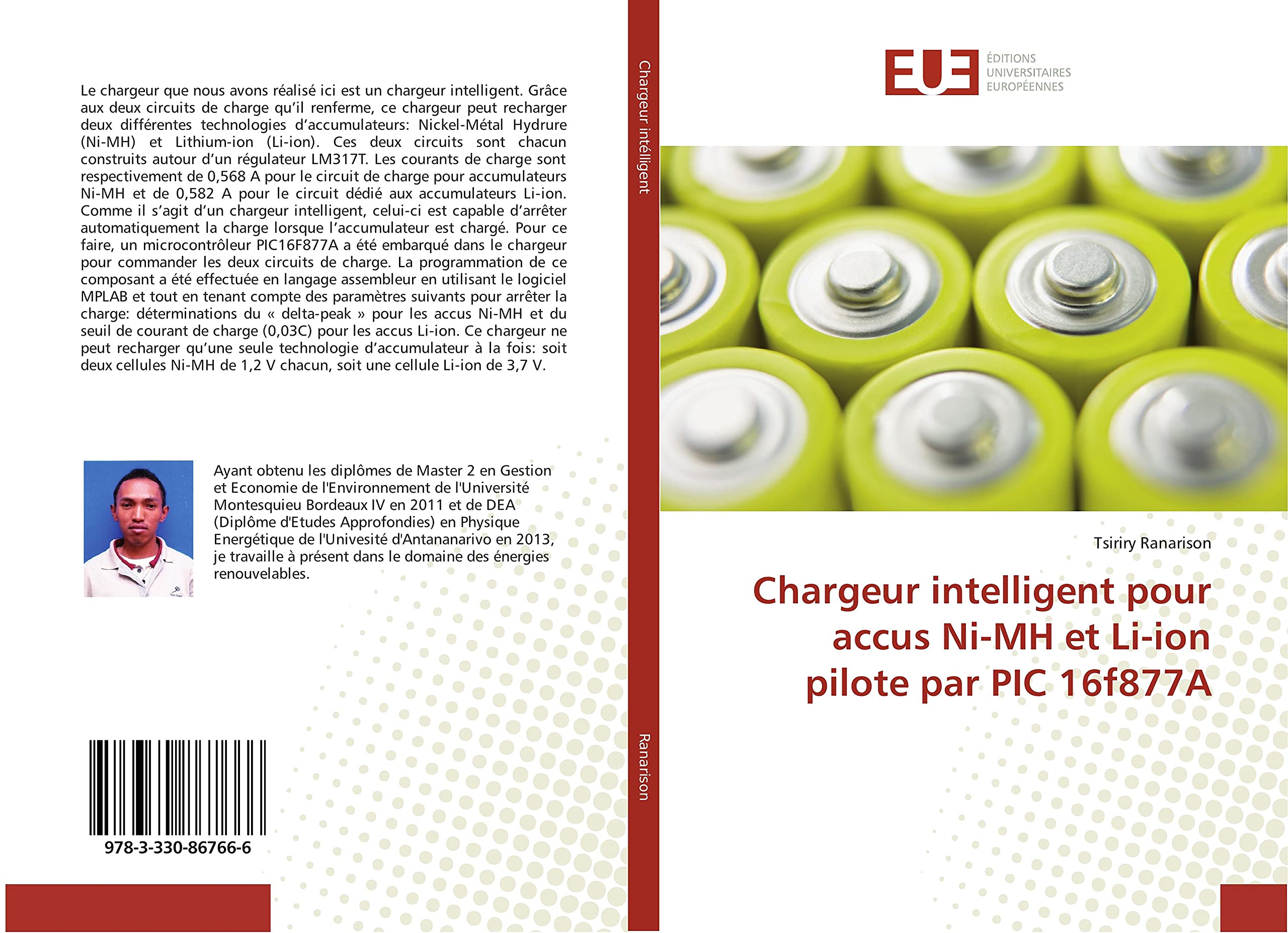 Chargeur intelligent pour accus Ni-MH et Li-ion pilote par PIC 16f877A book