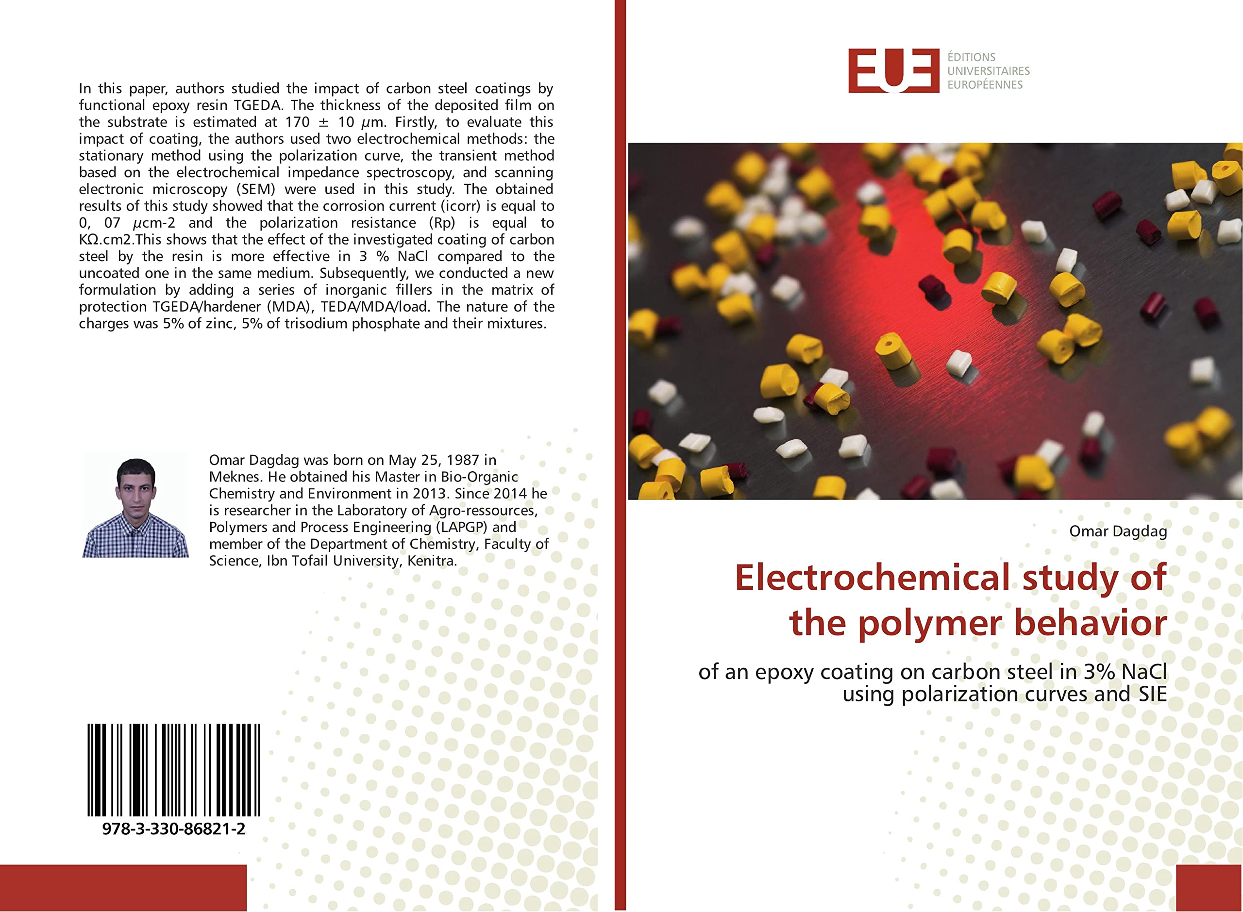 Electrochemical study of the polymer behavior: of an epoxy coating on carbon steel in 3% NaCl using polarization curves and SIE book