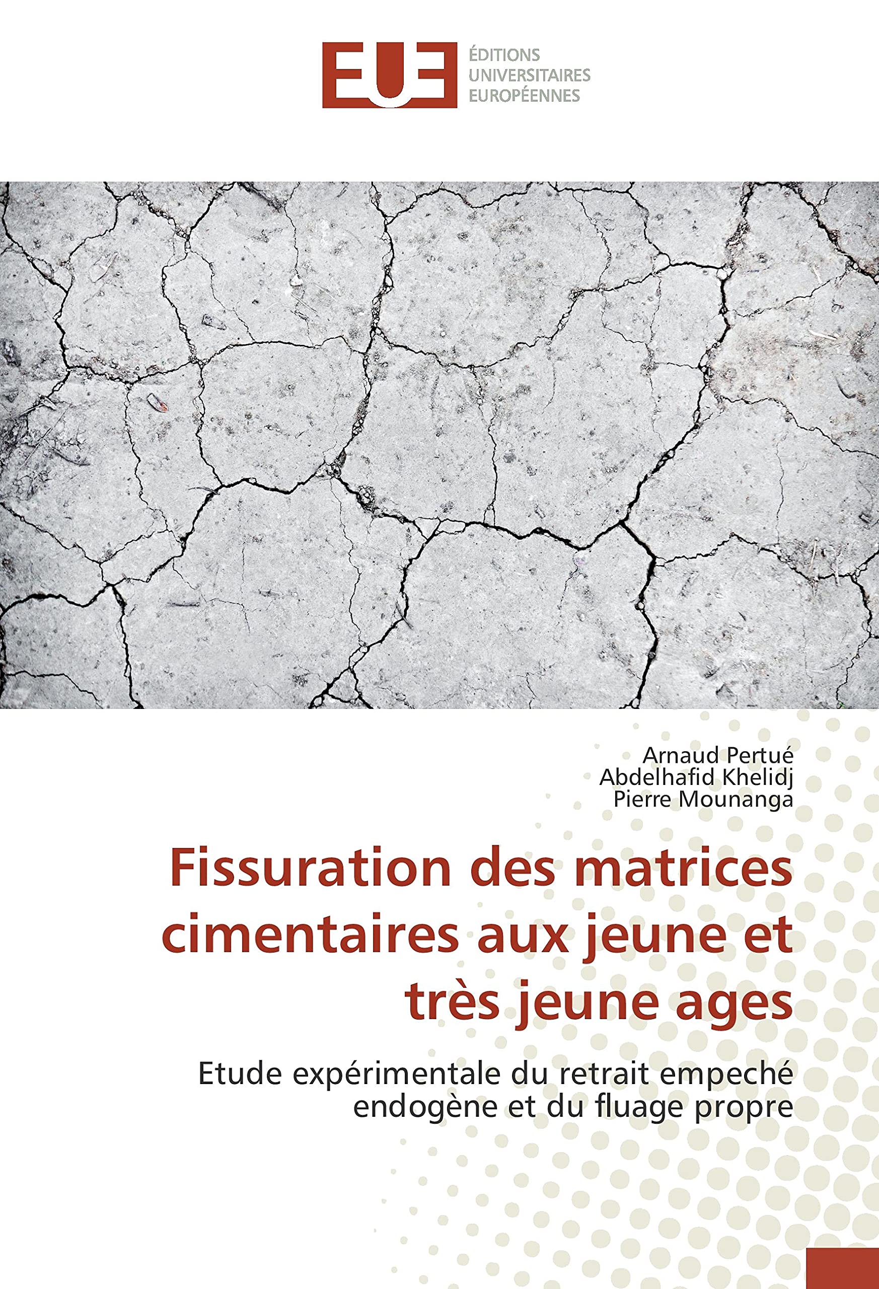 Fissuration des matrices cimentaires aux jeune et très jeune ages: Etude expérimentale du retrait empeché endogène et du fluage propre book