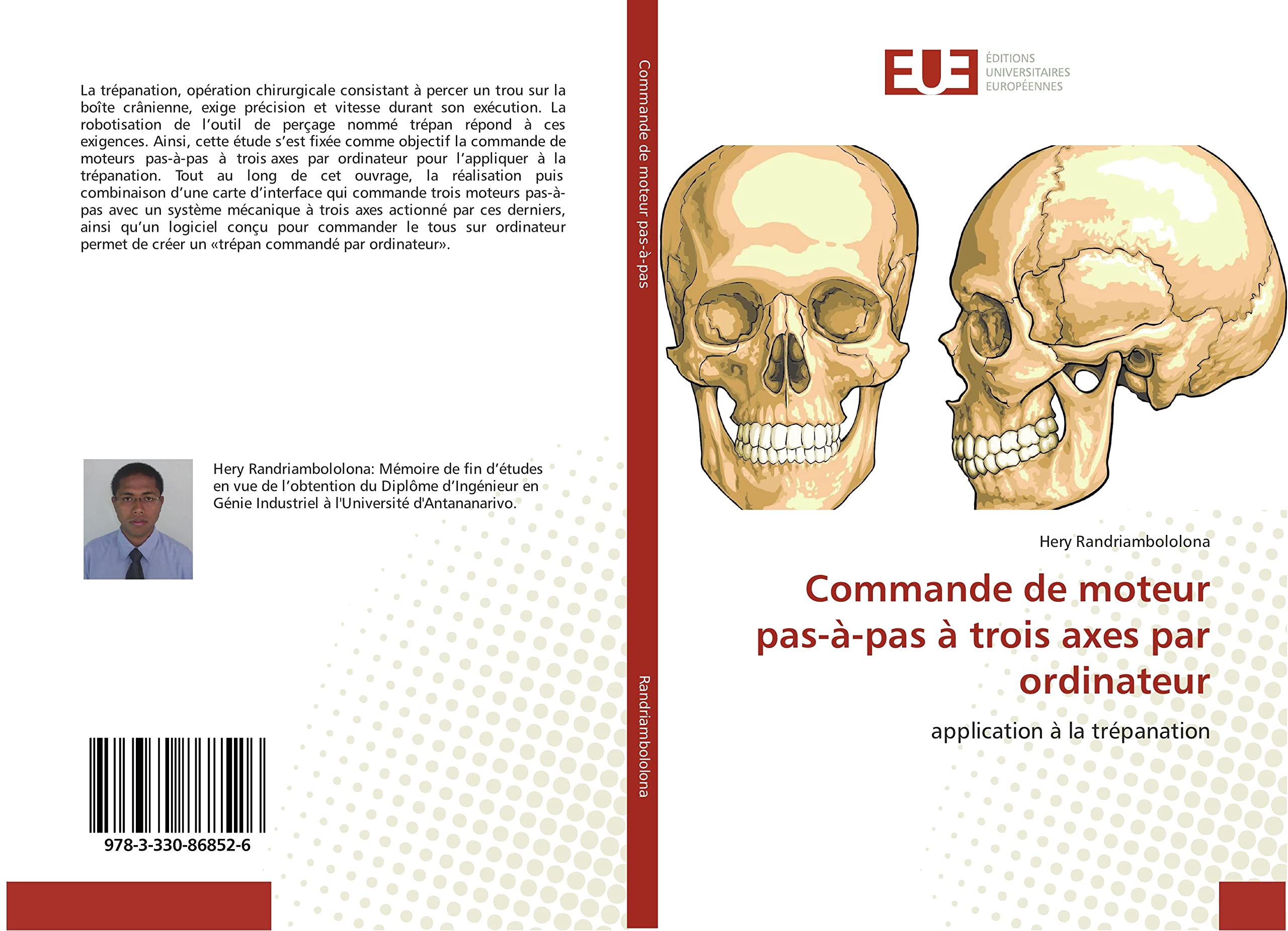 Commande de moteur pas-à-pas à trois axes par ordinateur: application à la trépanation book