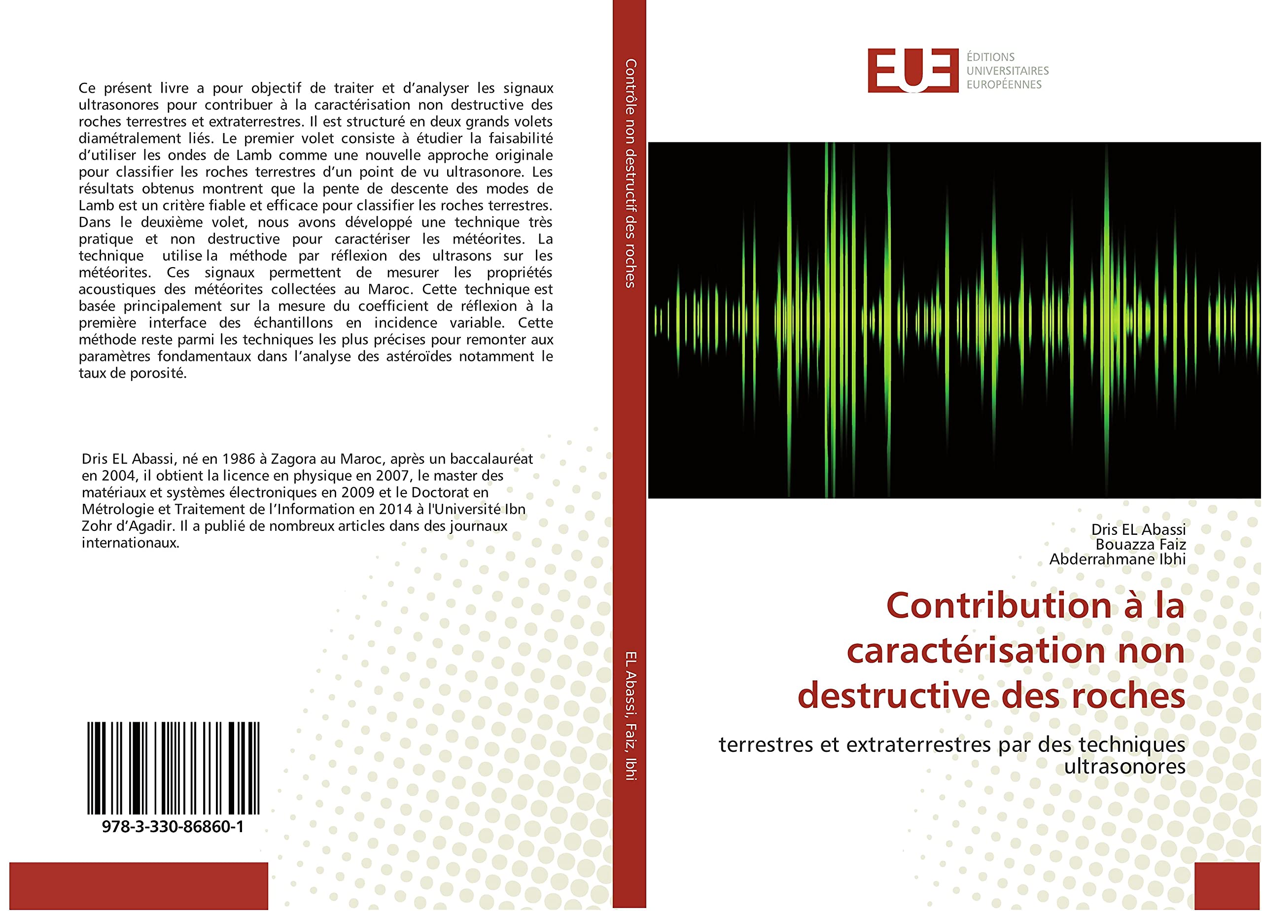 Contribution à la caractérisation non destructive des roches: terrestres et extraterrestres par des techniques ultrasonores book