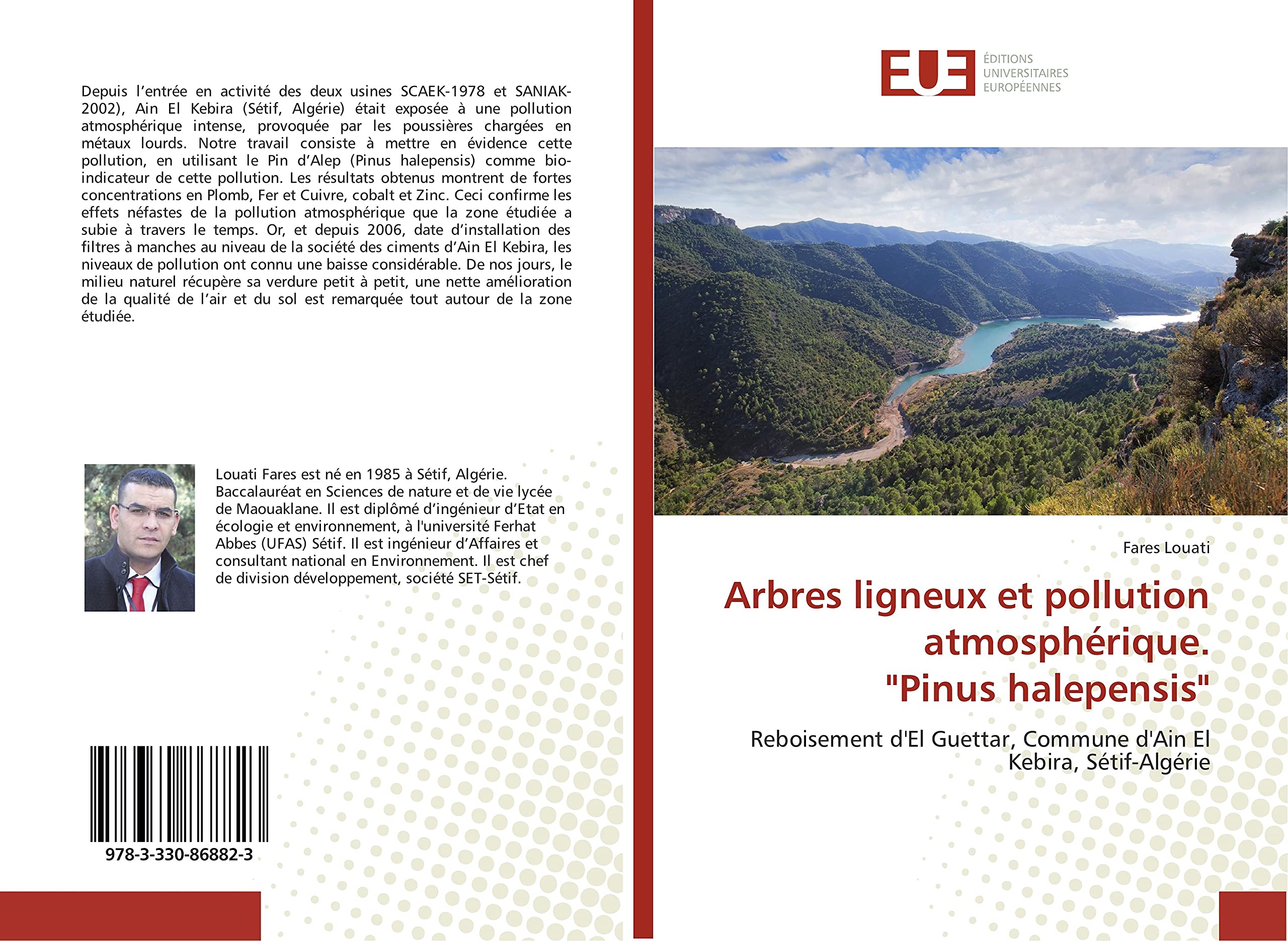 Arbres ligneux et pollution atmosphérique. "Pinus halepensis" book