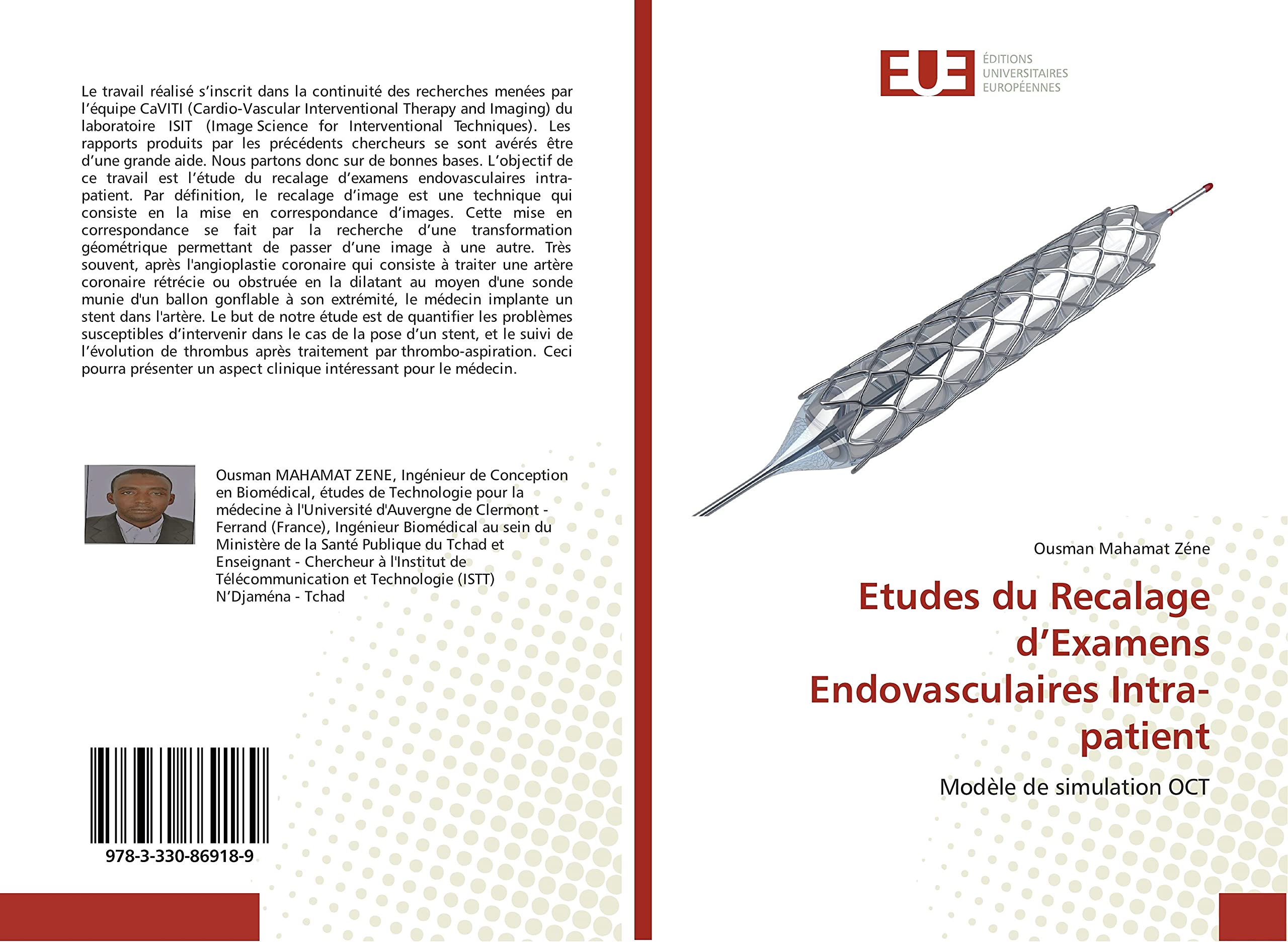 Etudes du Recalage d’Examens Endovasculaires Intra-patient: Modèle de simulation OCT book