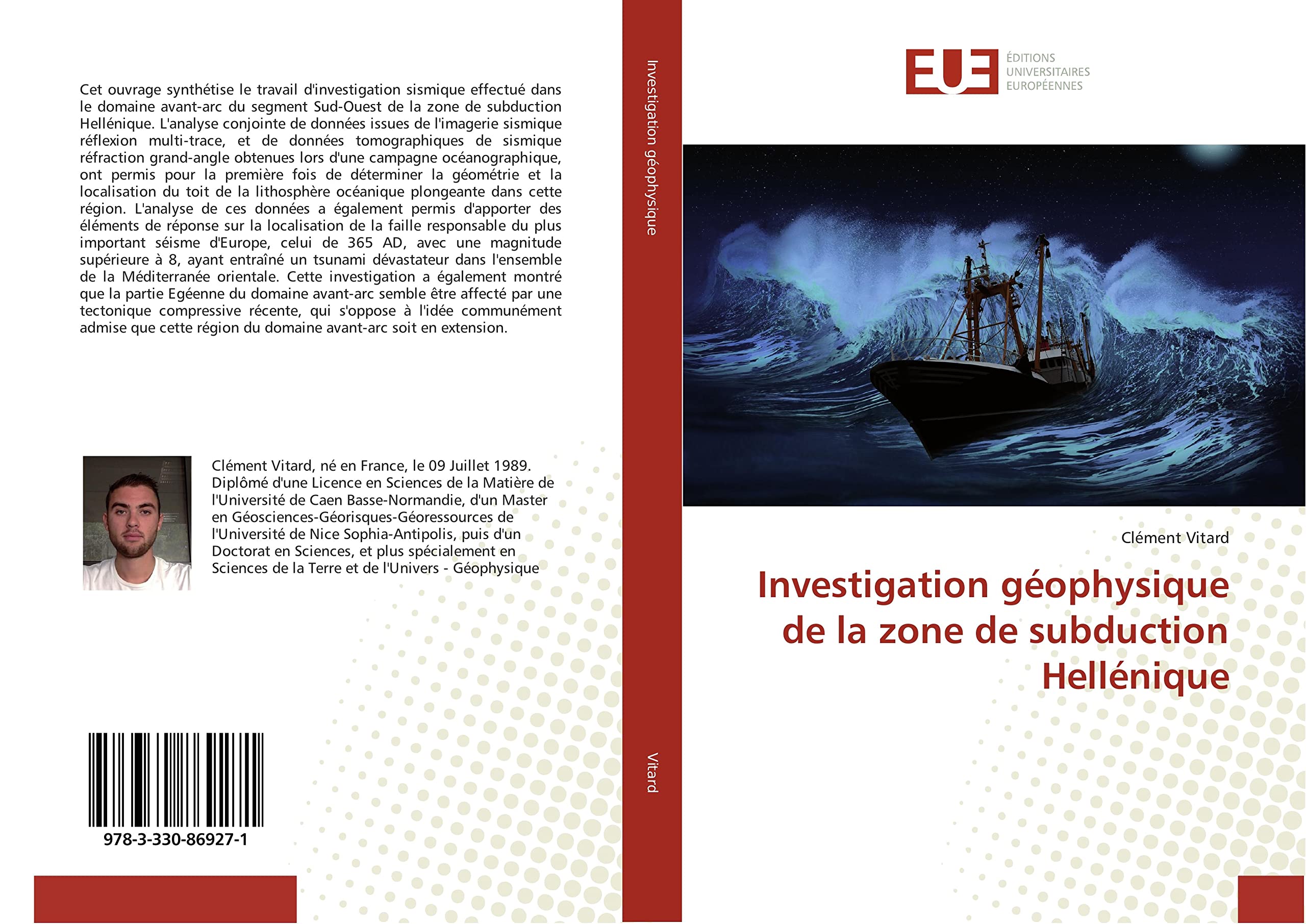Investigation geophysique de la zone de subduction Hellenique book