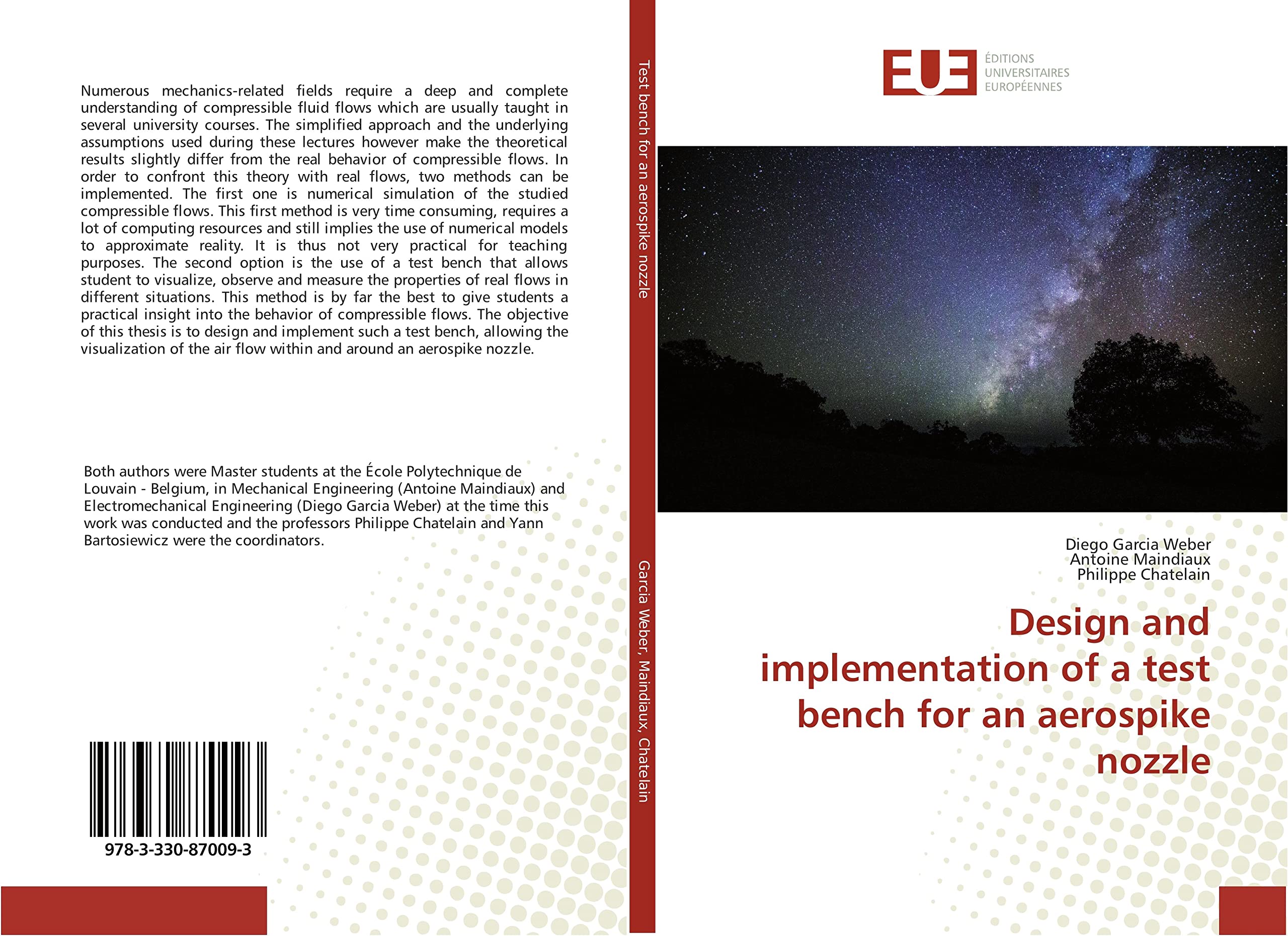 Design and implementation of a test bench for an aerospike nozzle book