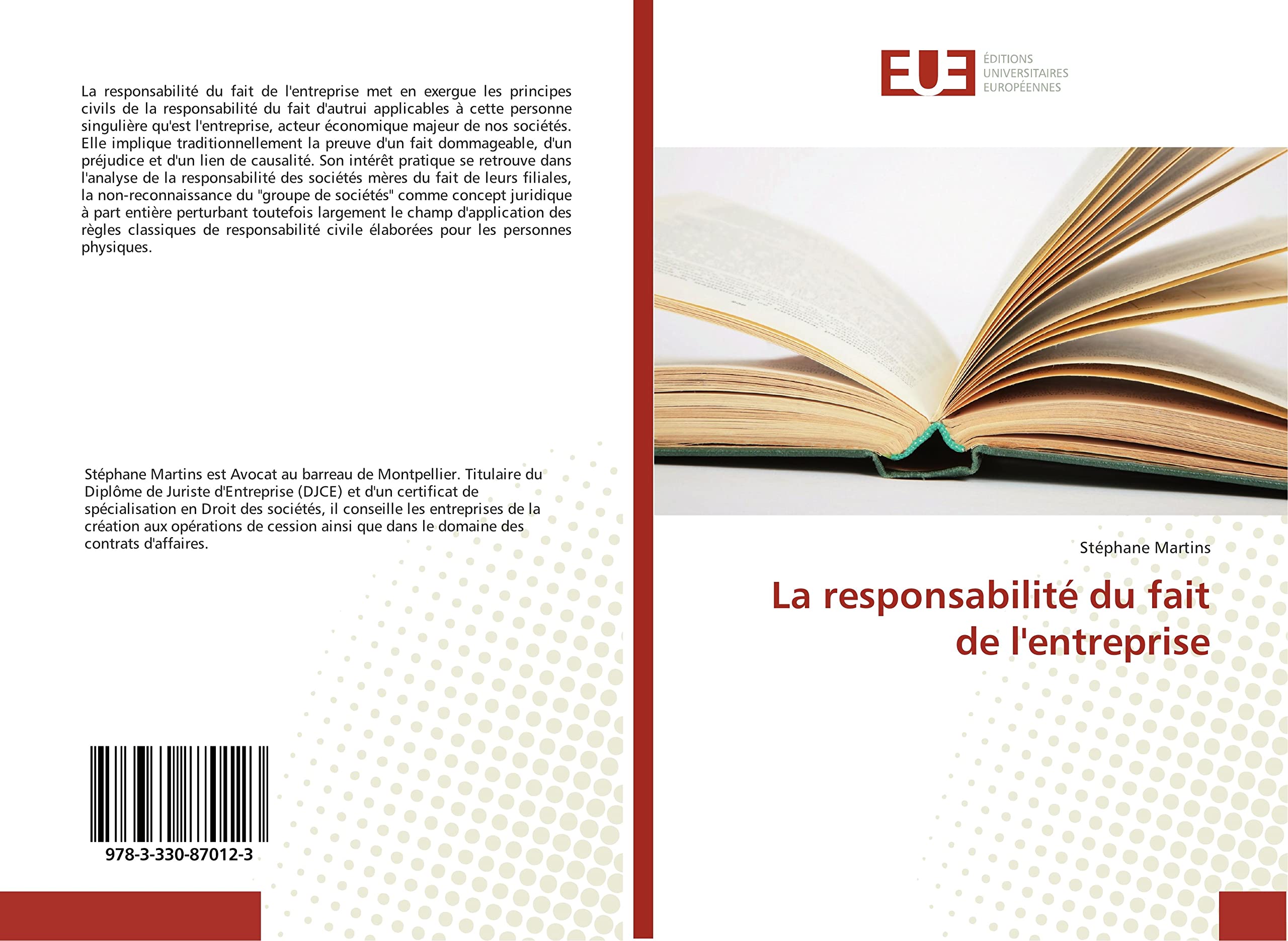 La responsabilité du fait de l'entreprise book