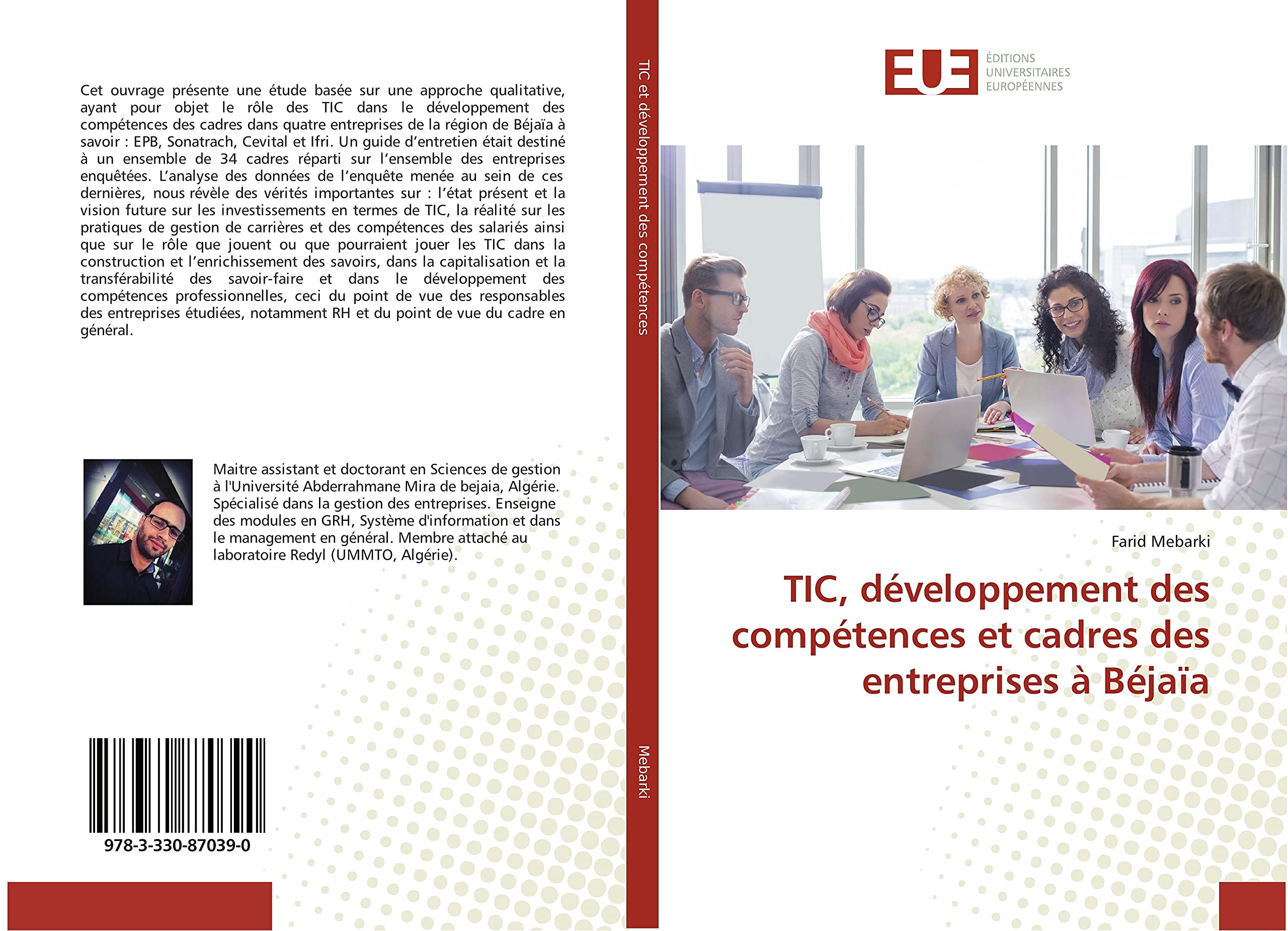 TIC, développement des compétences et cadres des entreprises à Béjaïa book