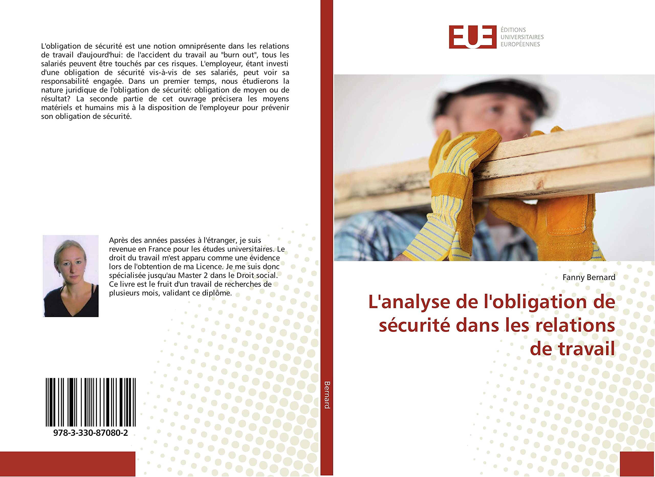 L'analyse de l'obligation de sécurité dans les relations de travail book