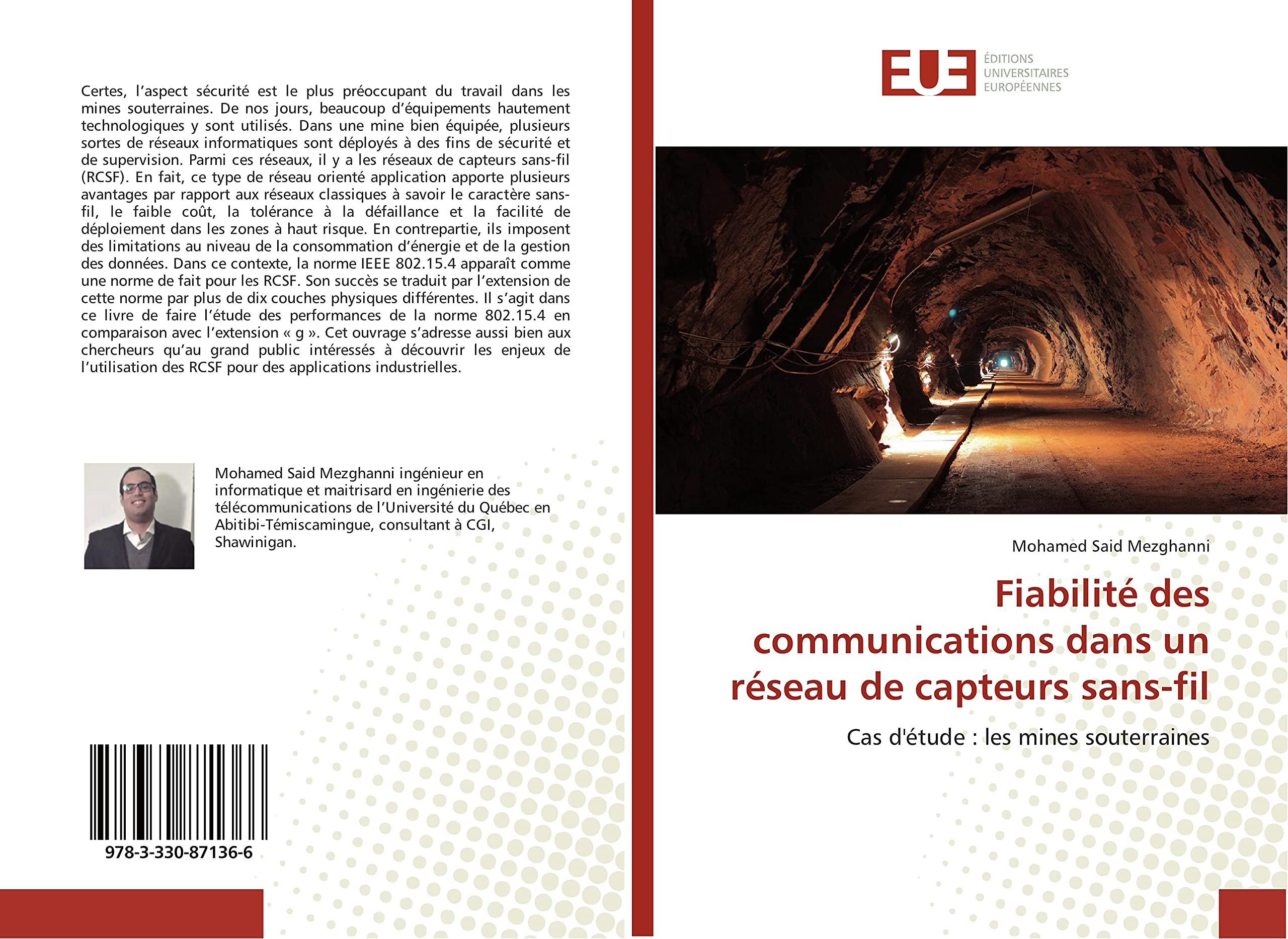 Fiabilité des communications dans un réseau de capteurs sans-fil: Cas d'étude : les mines souterraines book
