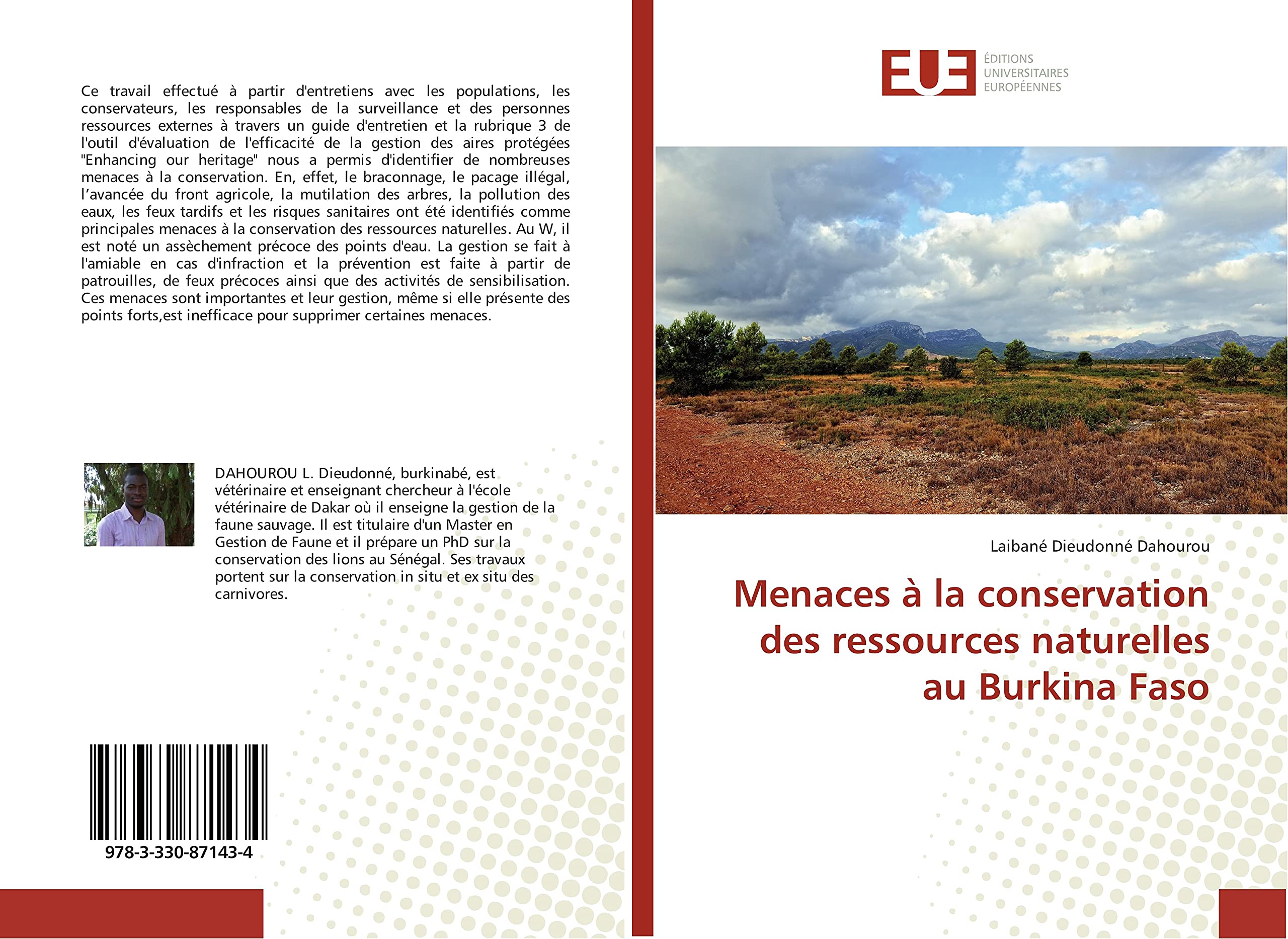 Menaces à la conservation des ressources naturelles au Burkina Faso book