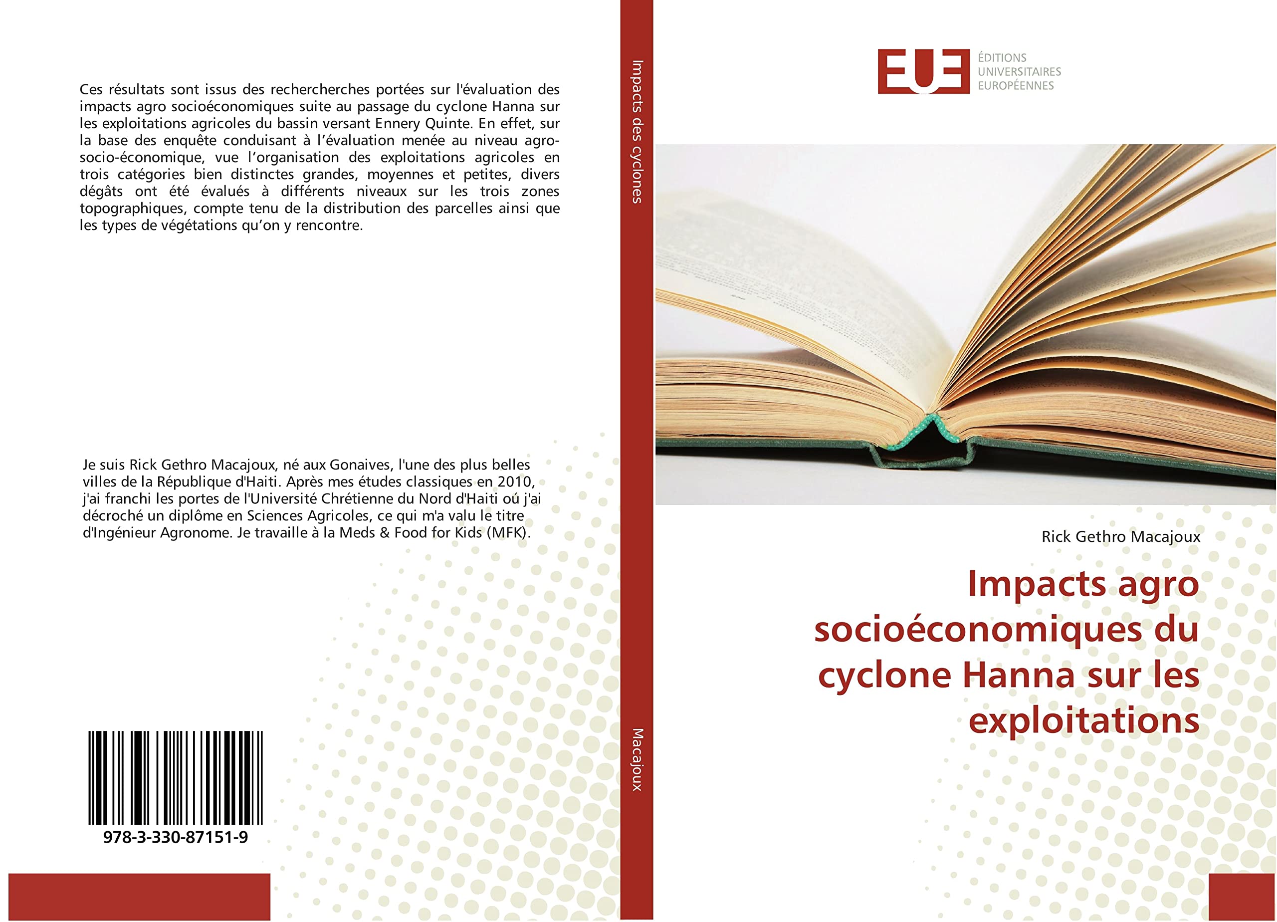 Impacts des cyclones sur les exploitations agricoles en Haiti book