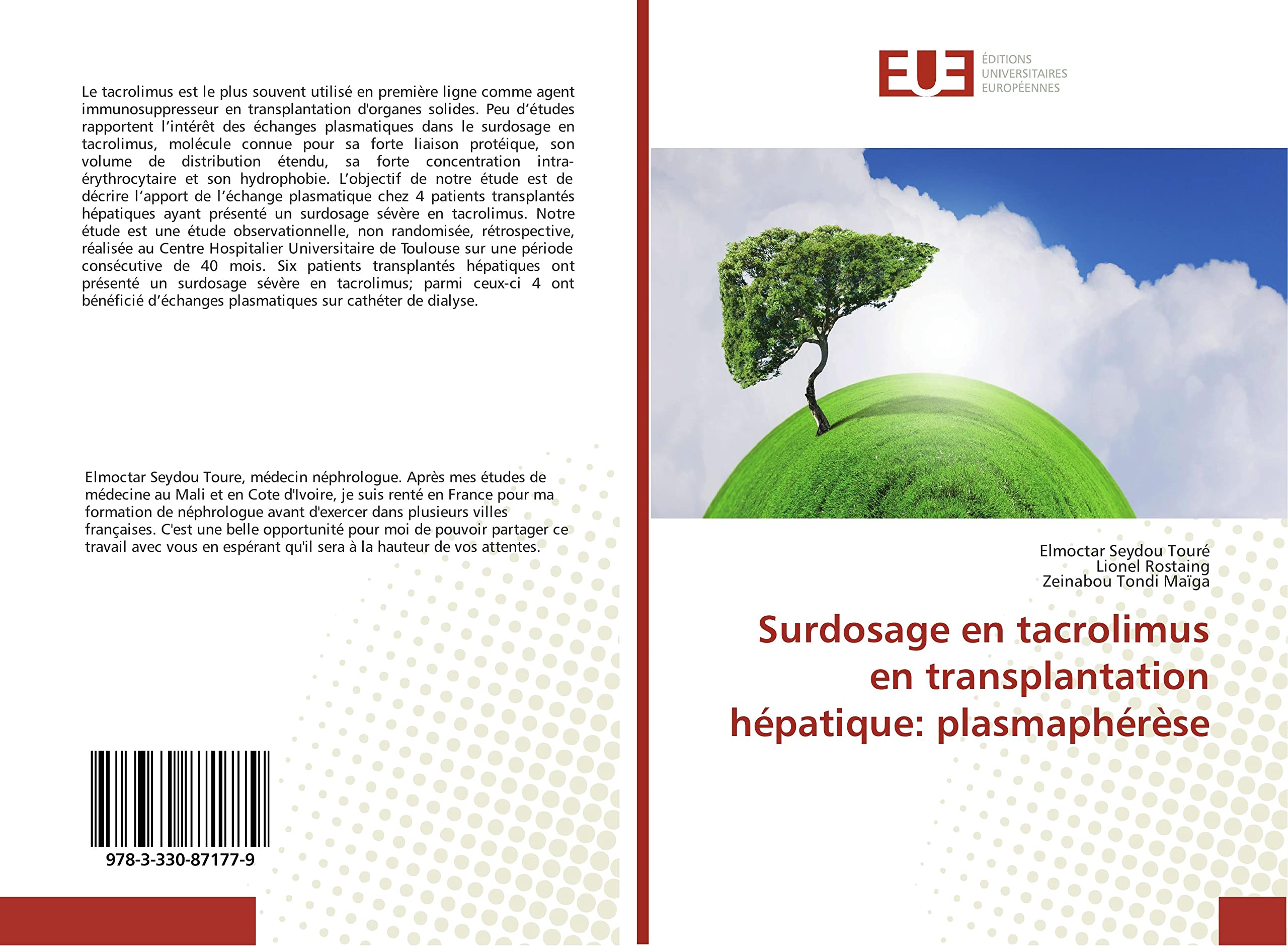 Surdosage en tacrolimus en transplantation hépatique: plasmaphérèse book