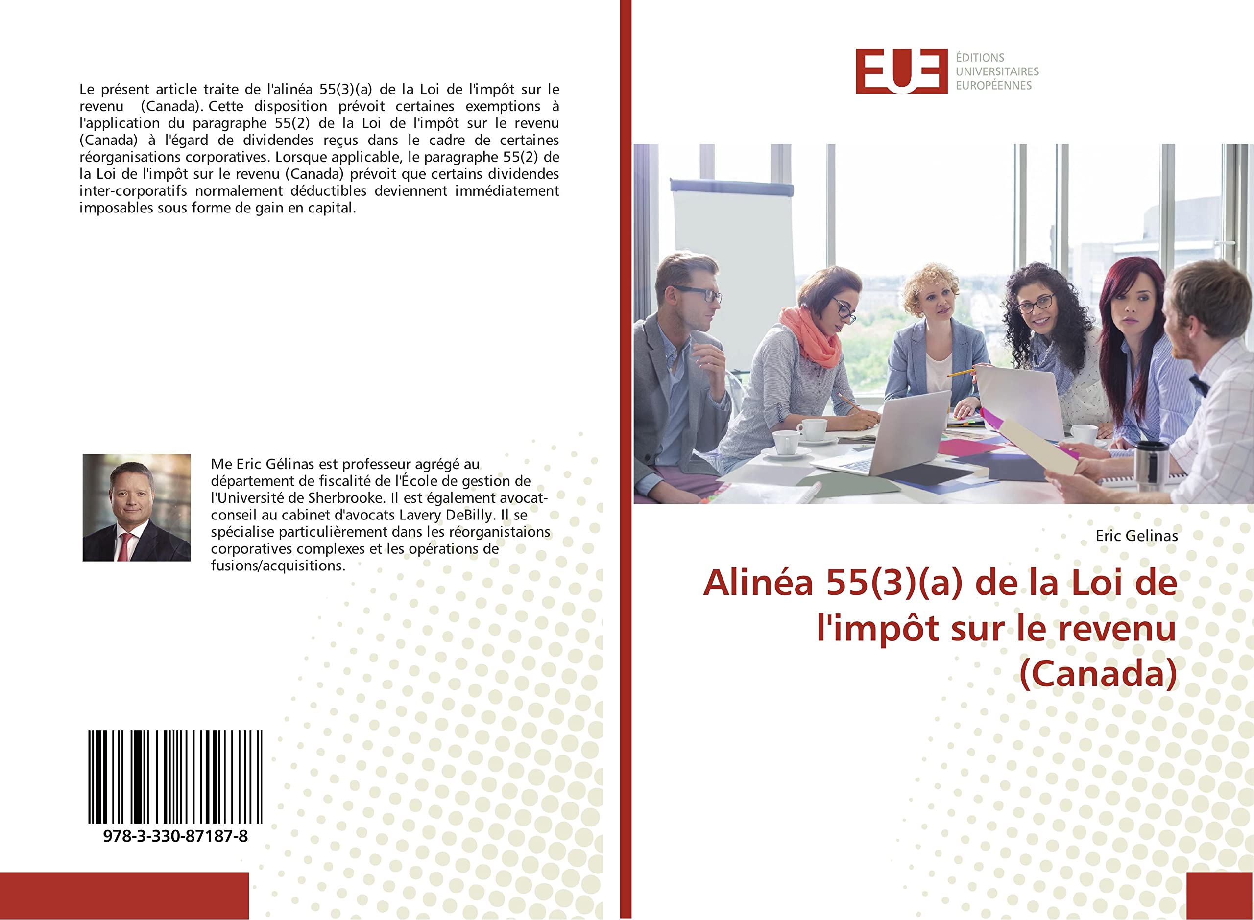 Alinéa 55(3)(a) de la Loi de l'impôt sur le revenu (Canada) book