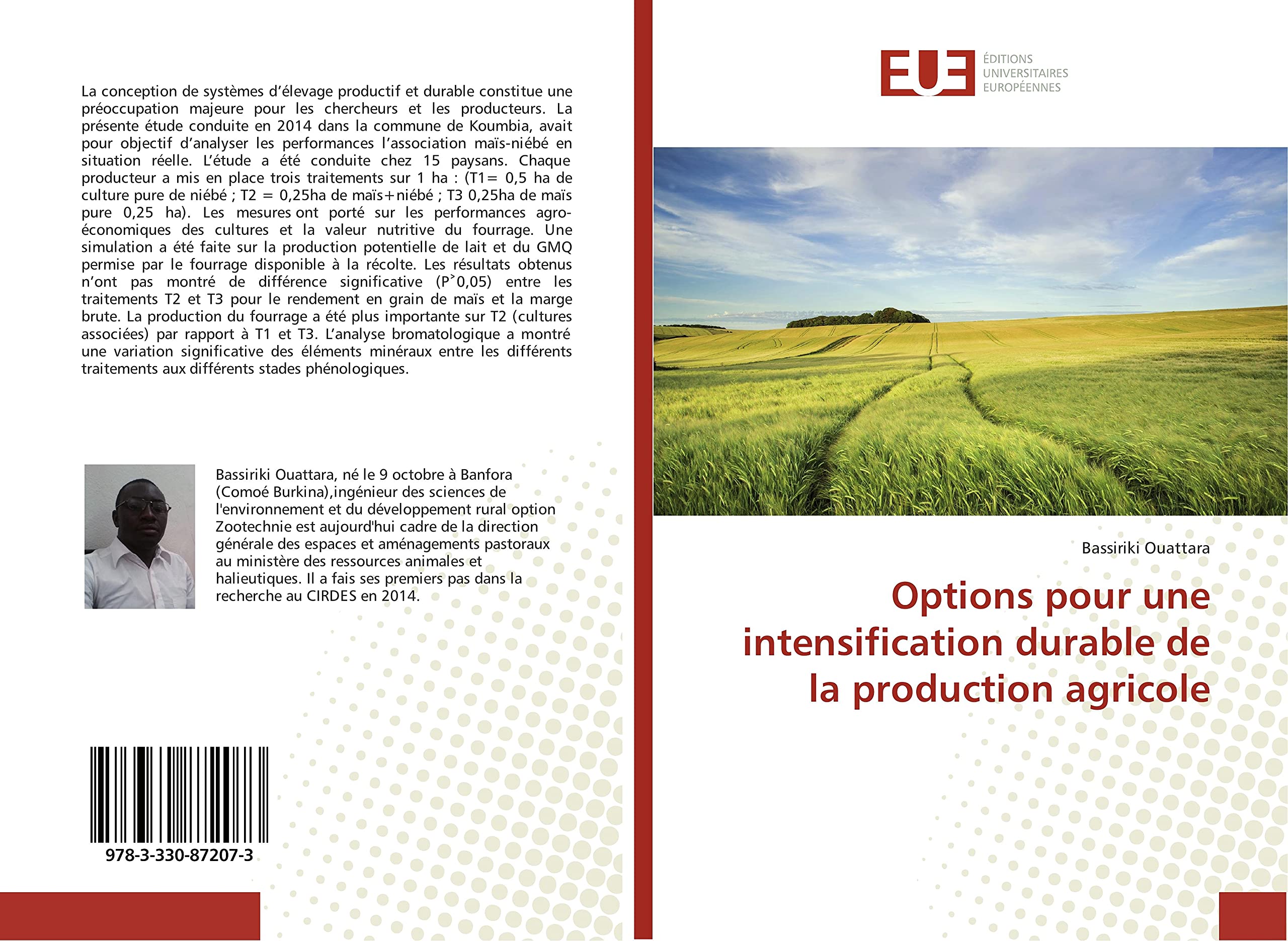 Options pour une intensification durable de la production agricole book