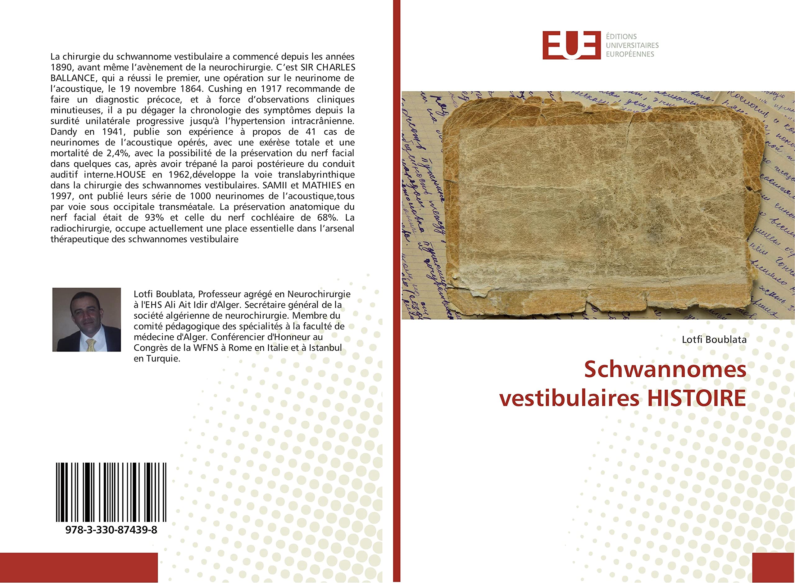 Schwannomes vestibulaires HISTOIRE book