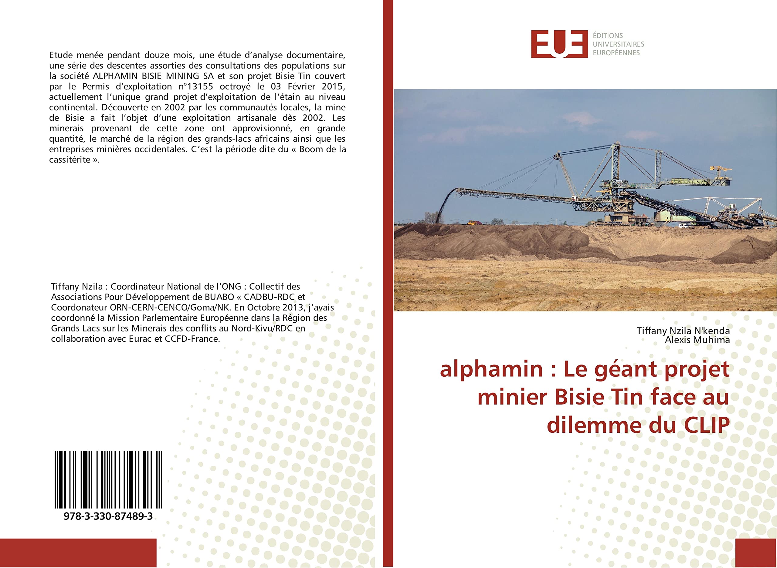 Alphamin : Le geant projet minier Bisie Tin face au dilemme du CLIP book