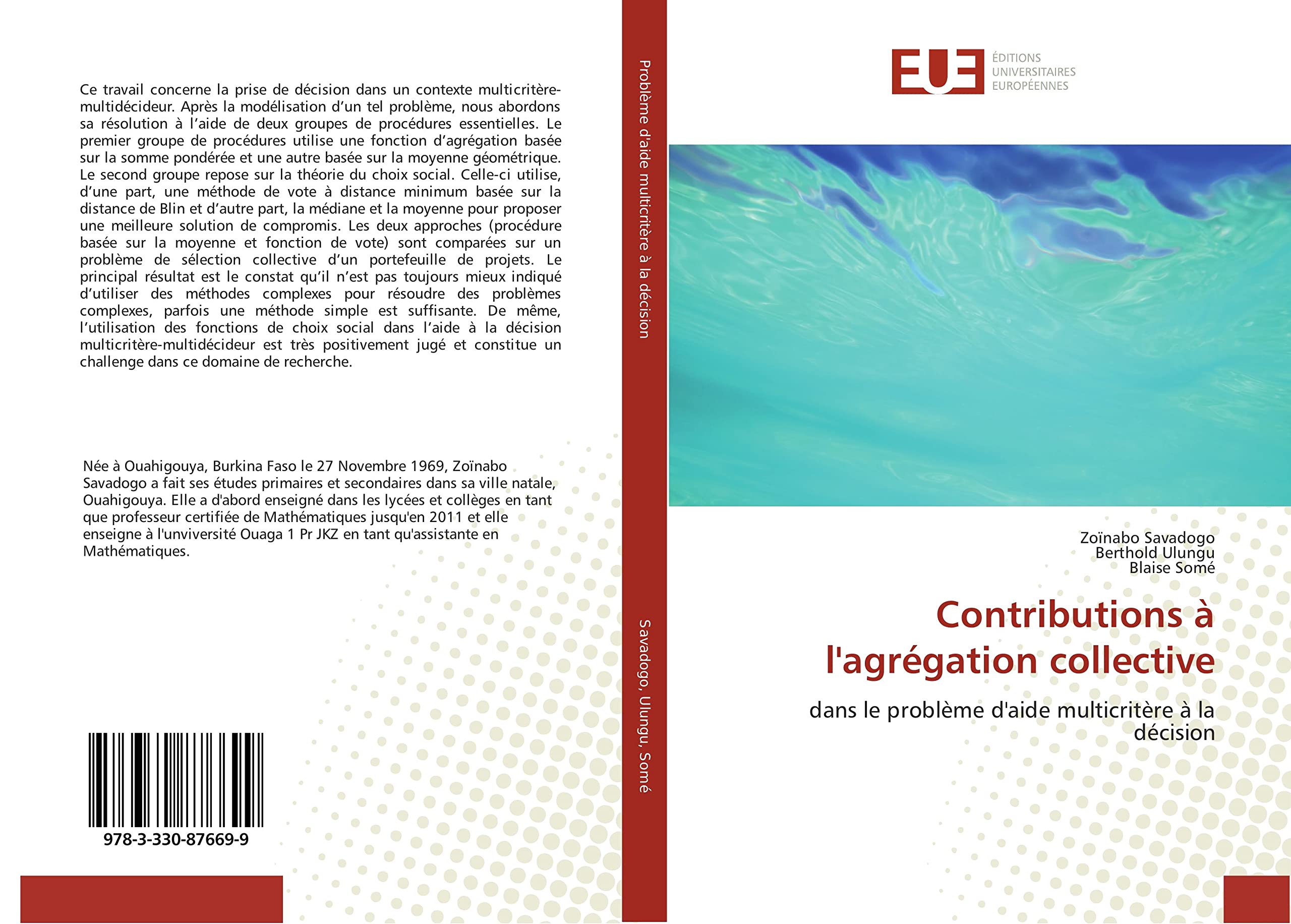 Contributions à l'agrégation collective: dans le problème d'aide multicritère à la décision book