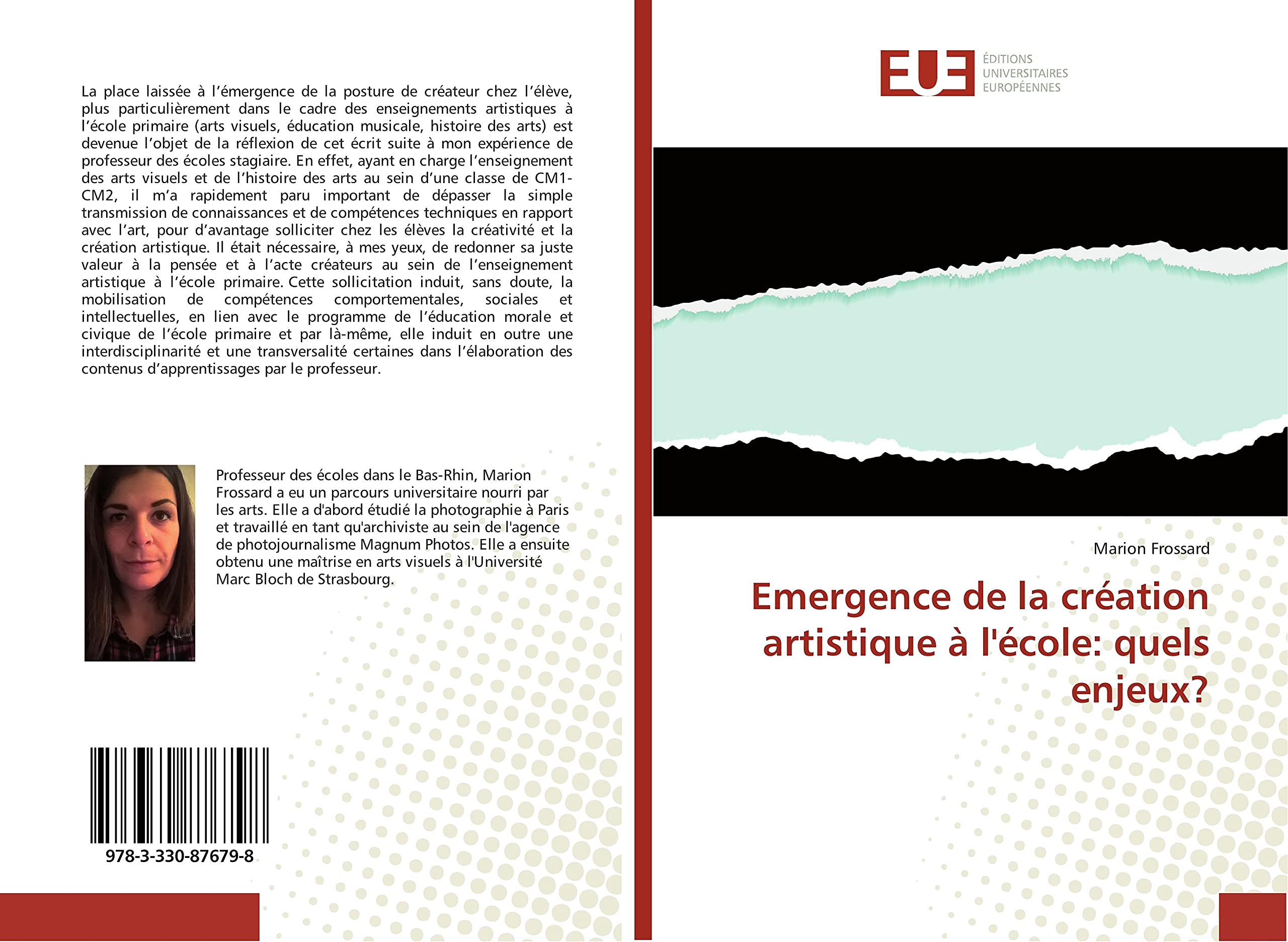 Emergence de la création artistique à l'école: quels enjeux? book