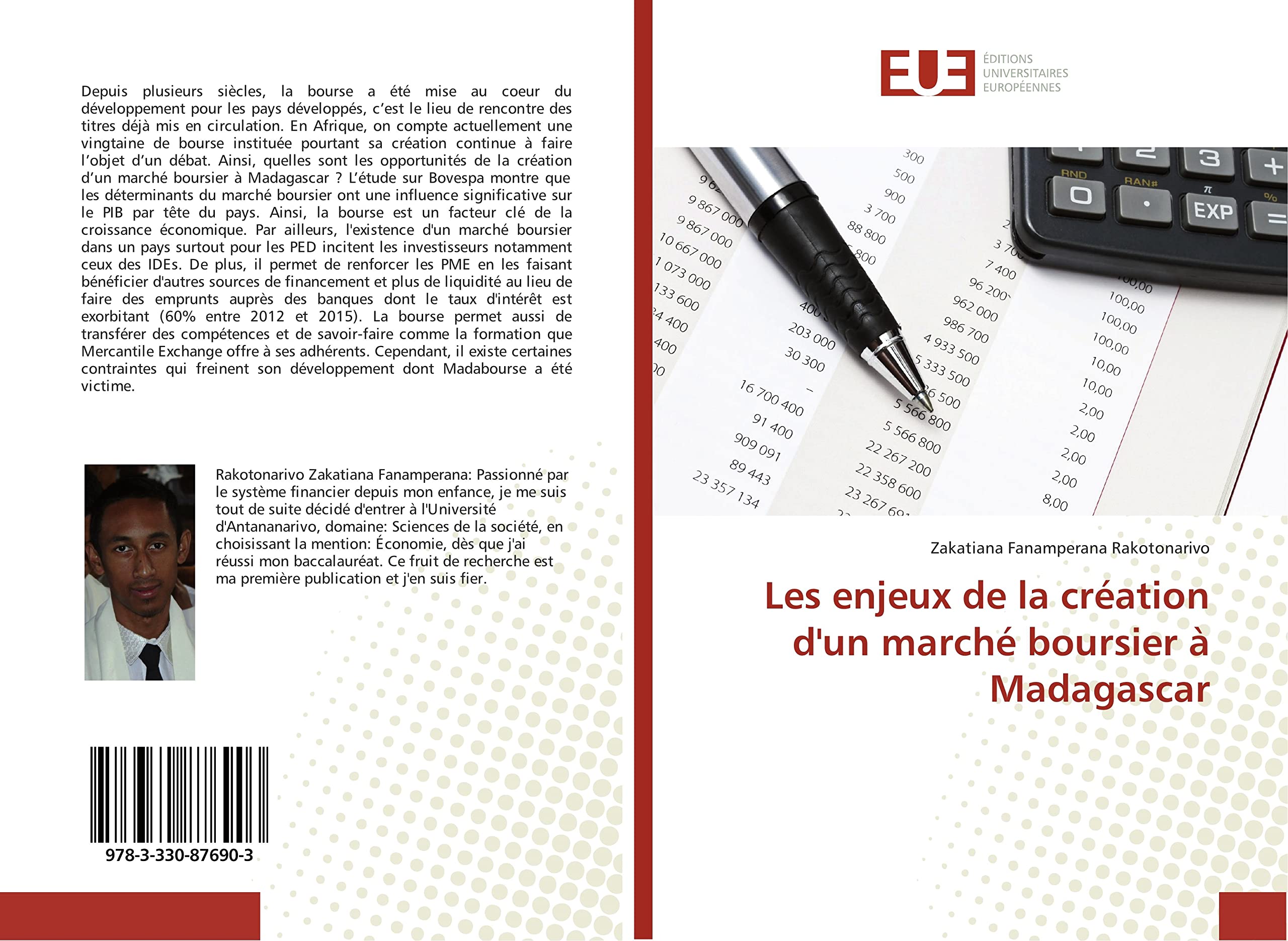 Les enjeux de la creation d'un marche boursier A Madagascar book