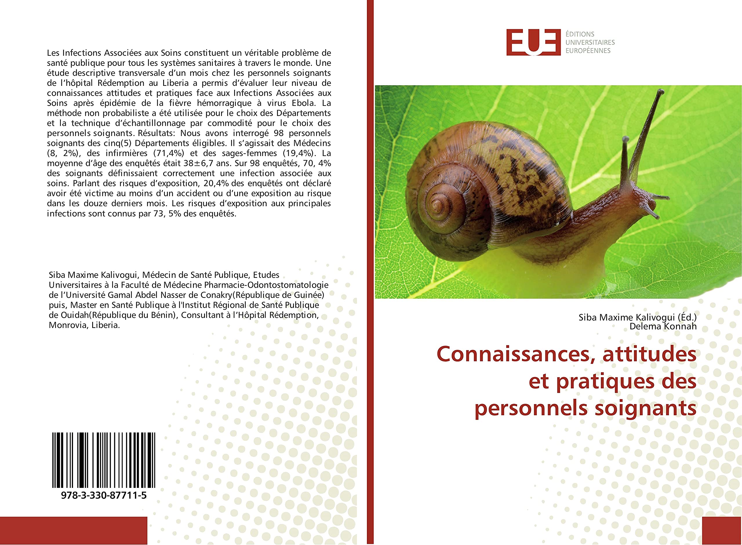 Connaissances, attitudes et pratiques des personnels soignants book