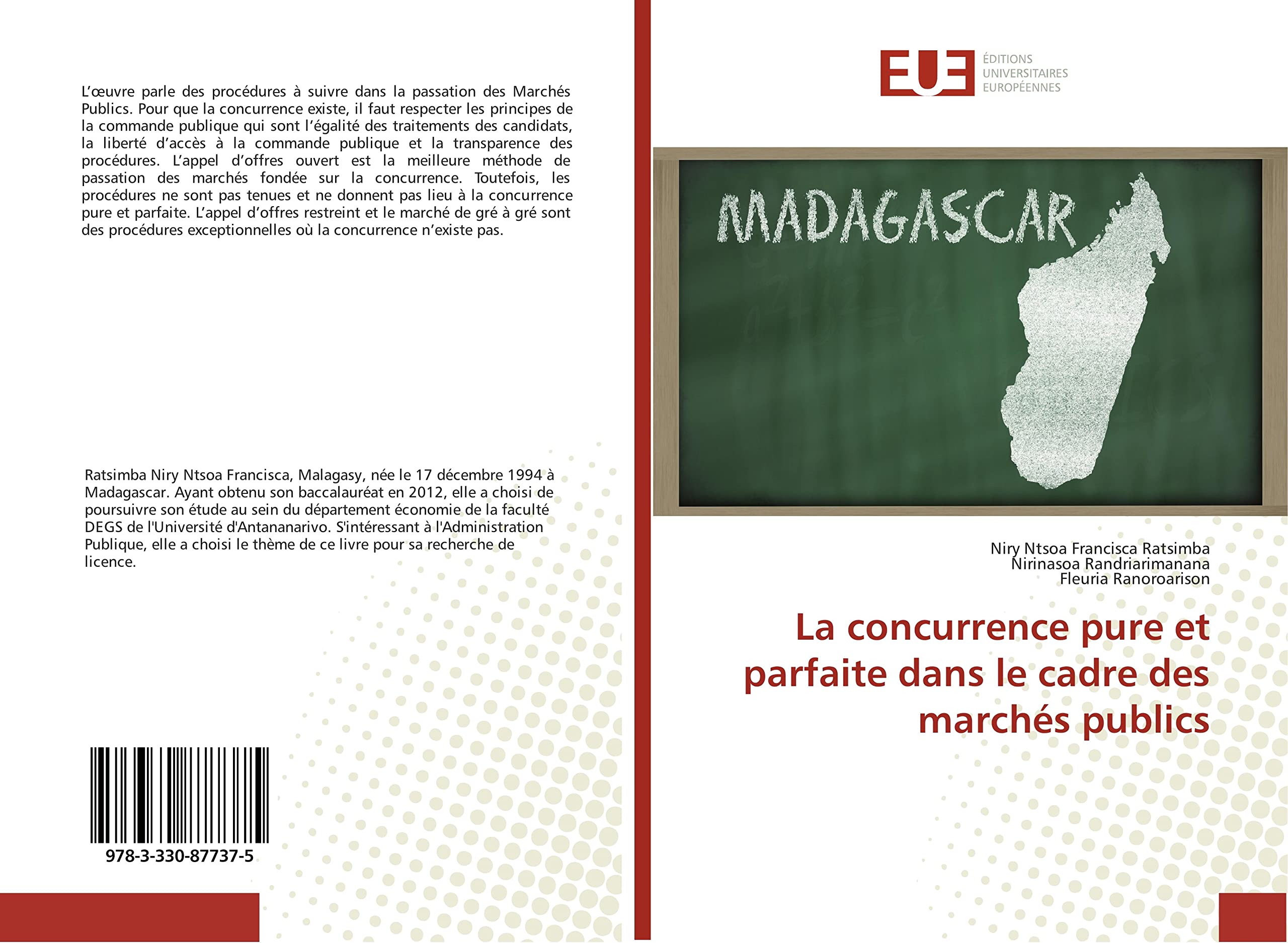 La concurrence pure et parfaite dans le cadre des marchés publics book