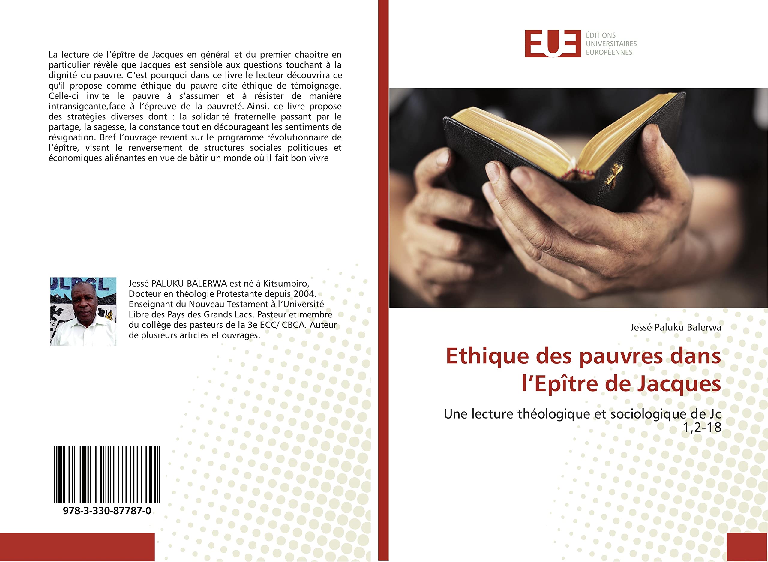 Ethique des pauvres dans l’Epître de Jacques: Une lecture théologique et sociologique de Jc 1,2-18 book