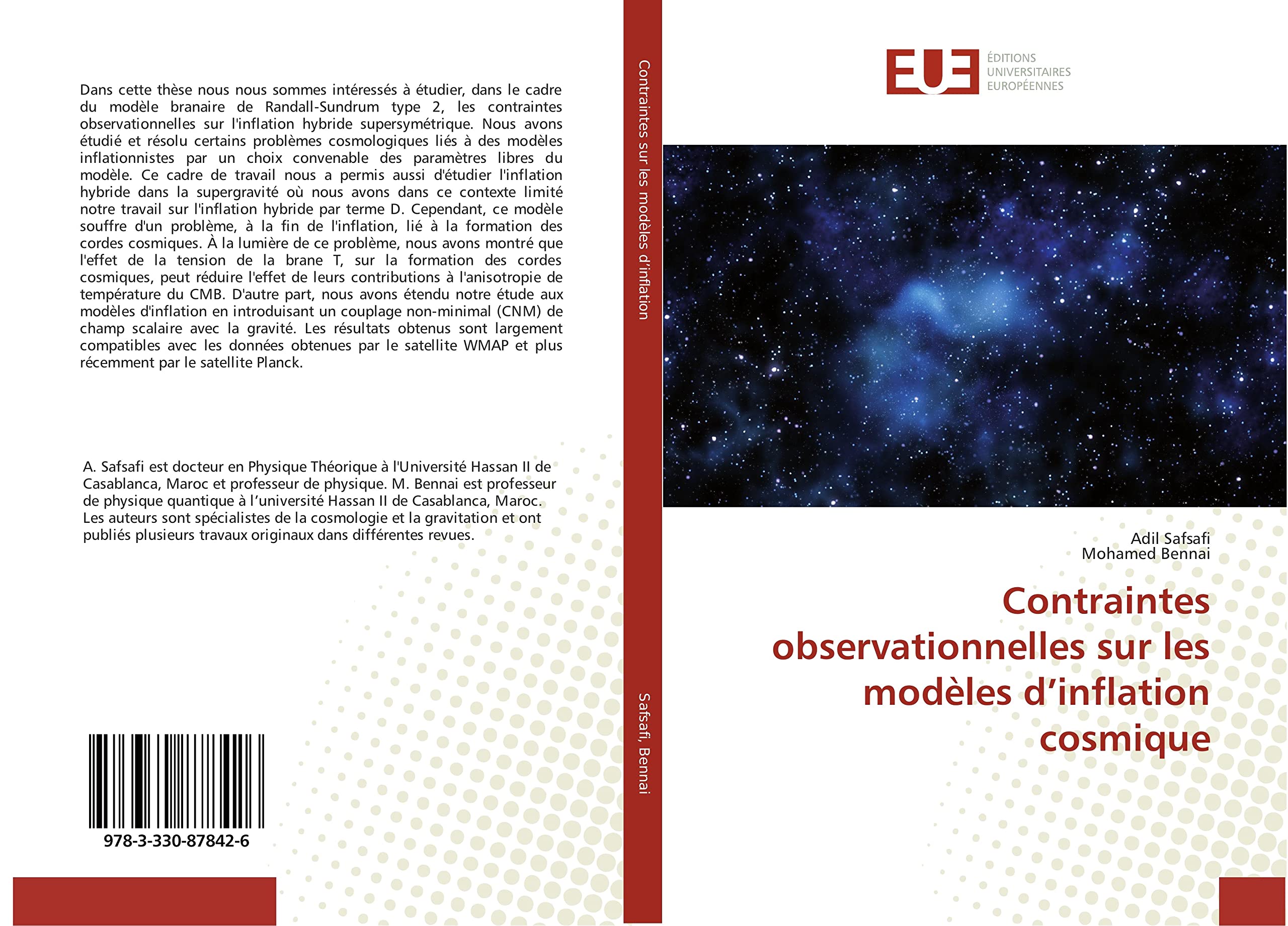 Contraintes observationnelles sur les modèles d’inflation cosmique book