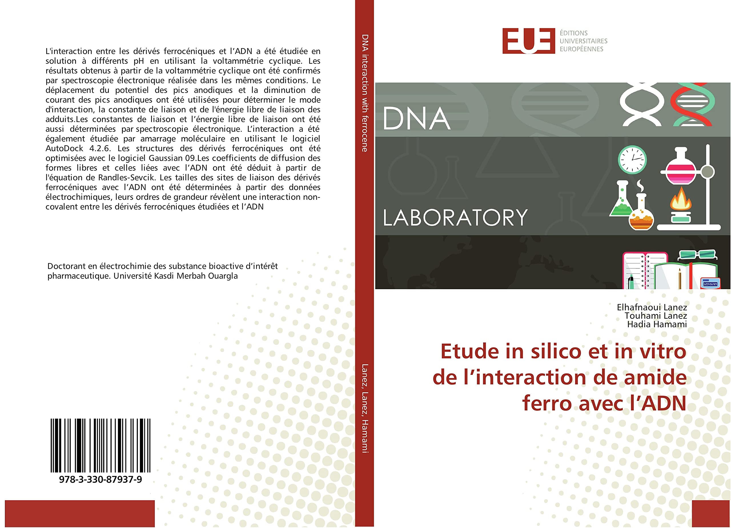Etude in silico et in vitro de l’interaction de amide ferro avec l’ADN book