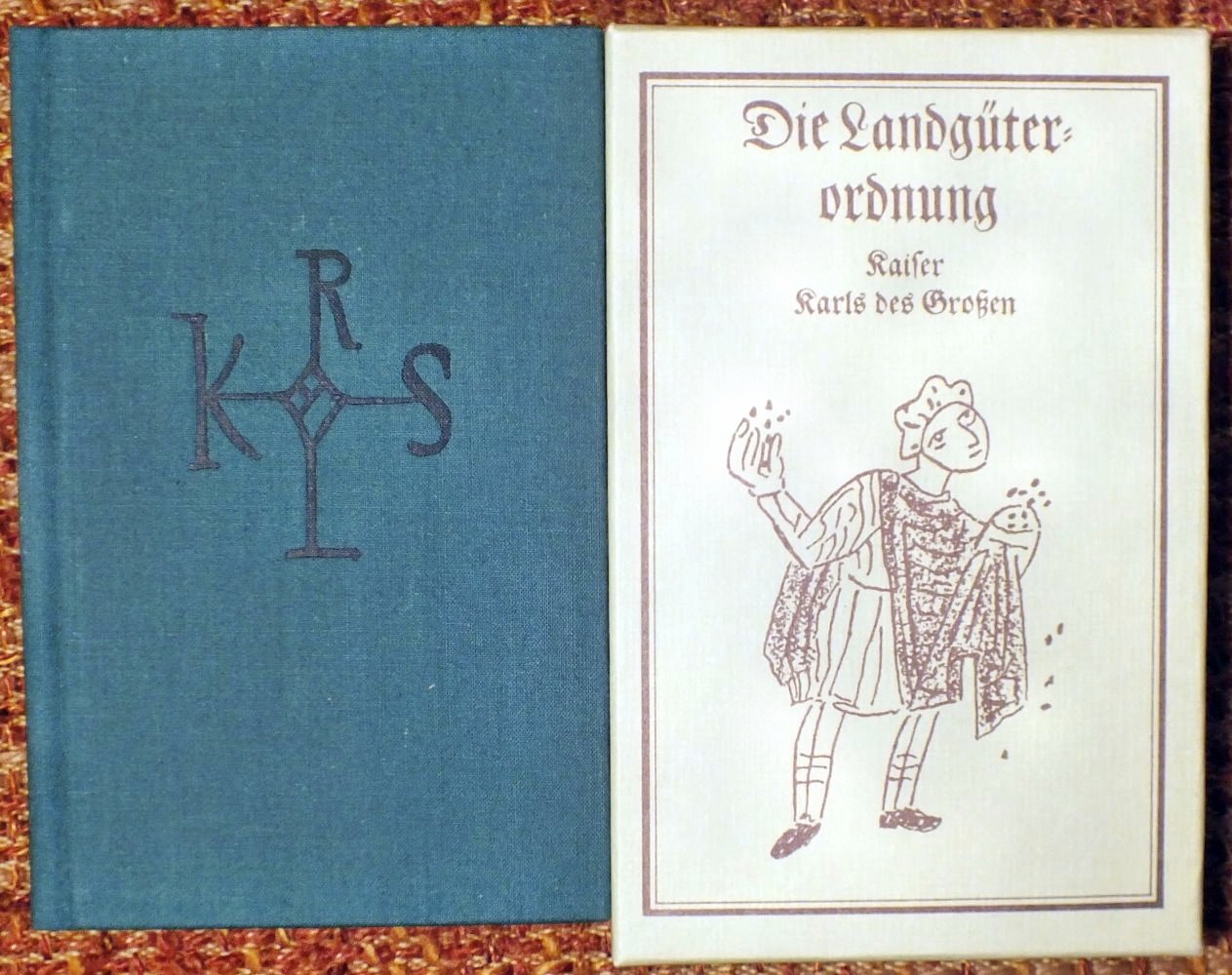 Capitulare de villis vel curtis imperii Caroli Magni. Die Landgüterordnung Kaiser Karls des Grossen Law