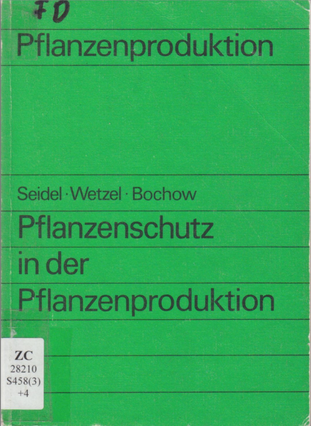 Pflanzenschutz in der Pflanzenproduktion Leisure, Home & Garden