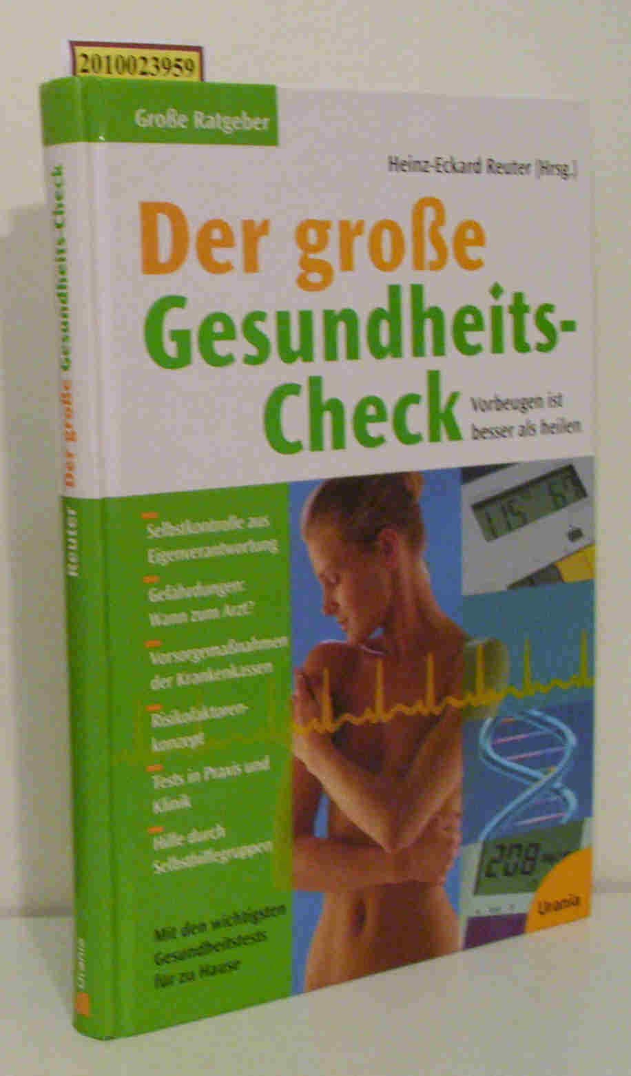 Der grosse Gesundheits-Check: Vorbeugen ist besser als heilen Medicine