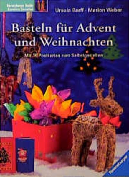 Basteln für Advent und Weihnachten: Mit 16 Postkarten zum Selbstgestalten Hobbies & Crafts