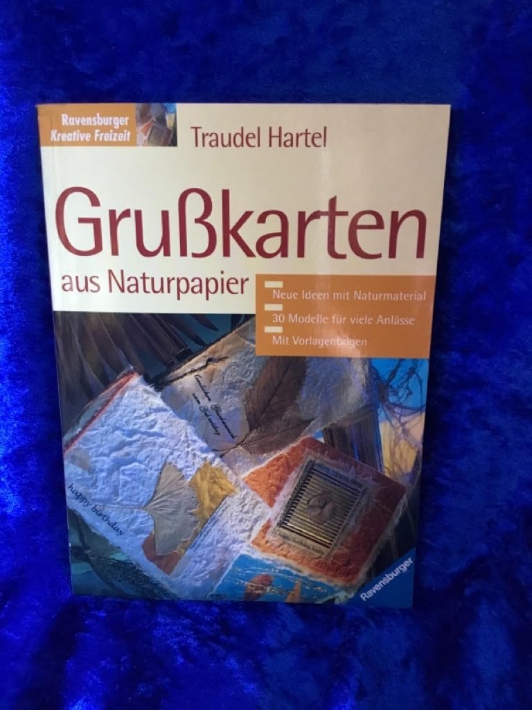 Grusskarten aus Naturpapier Hobbies & Crafts